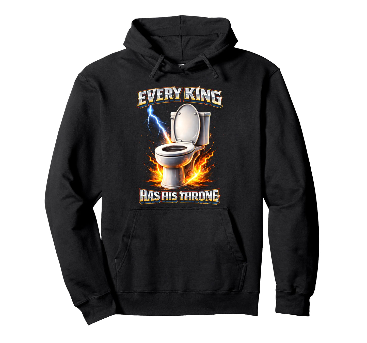 Funny Toilet Him Husband Dad Pooping Meme Hoodie - Novelty Apparel Unisex - T-Shirt, Sweatshirt, Hoodie