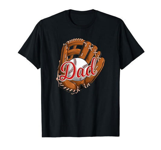 Baseball Dad Funny Softball Sport T-Shirt - Unique Graphic Men Women - T-Shirt, Sweatshirt, Hoodie