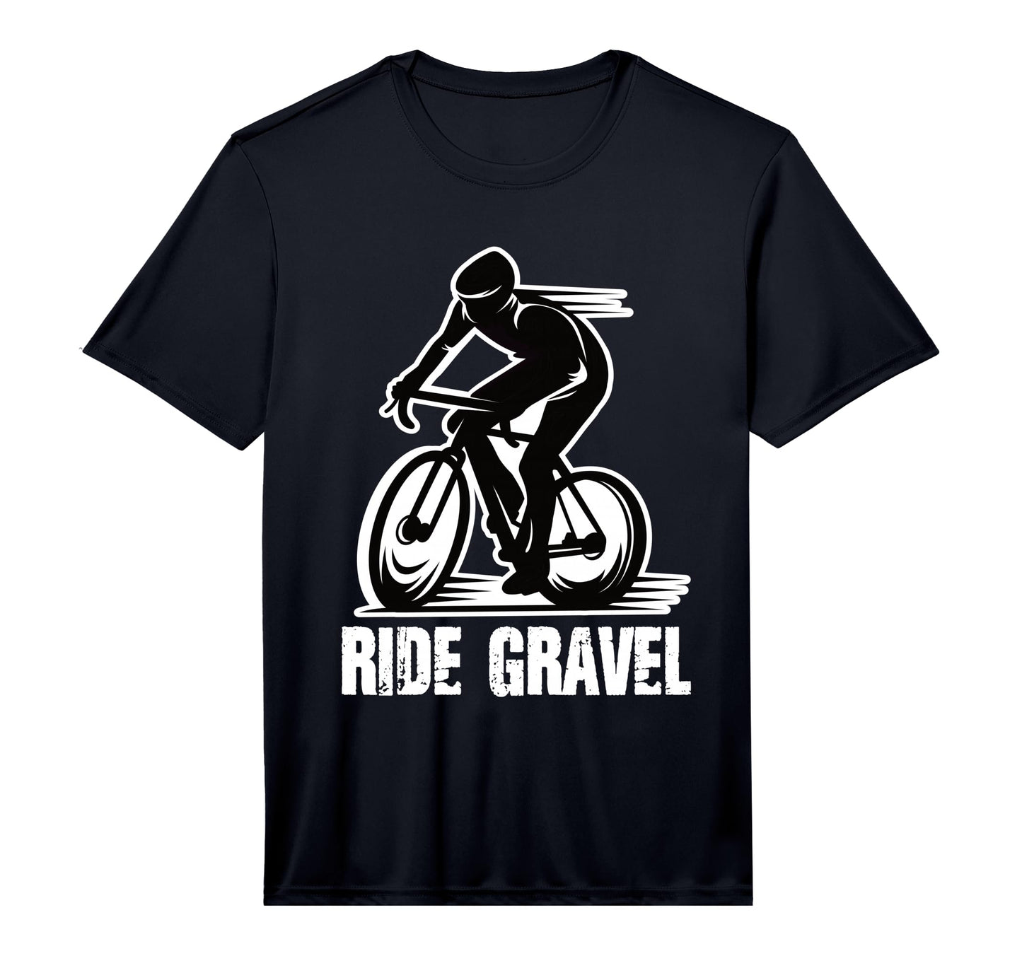 Mens Ride Gravel Gravel Bike T-Shirt - Casual Everyday Wear for Adults - T-Shirt, Sweatshirt, Hoodie