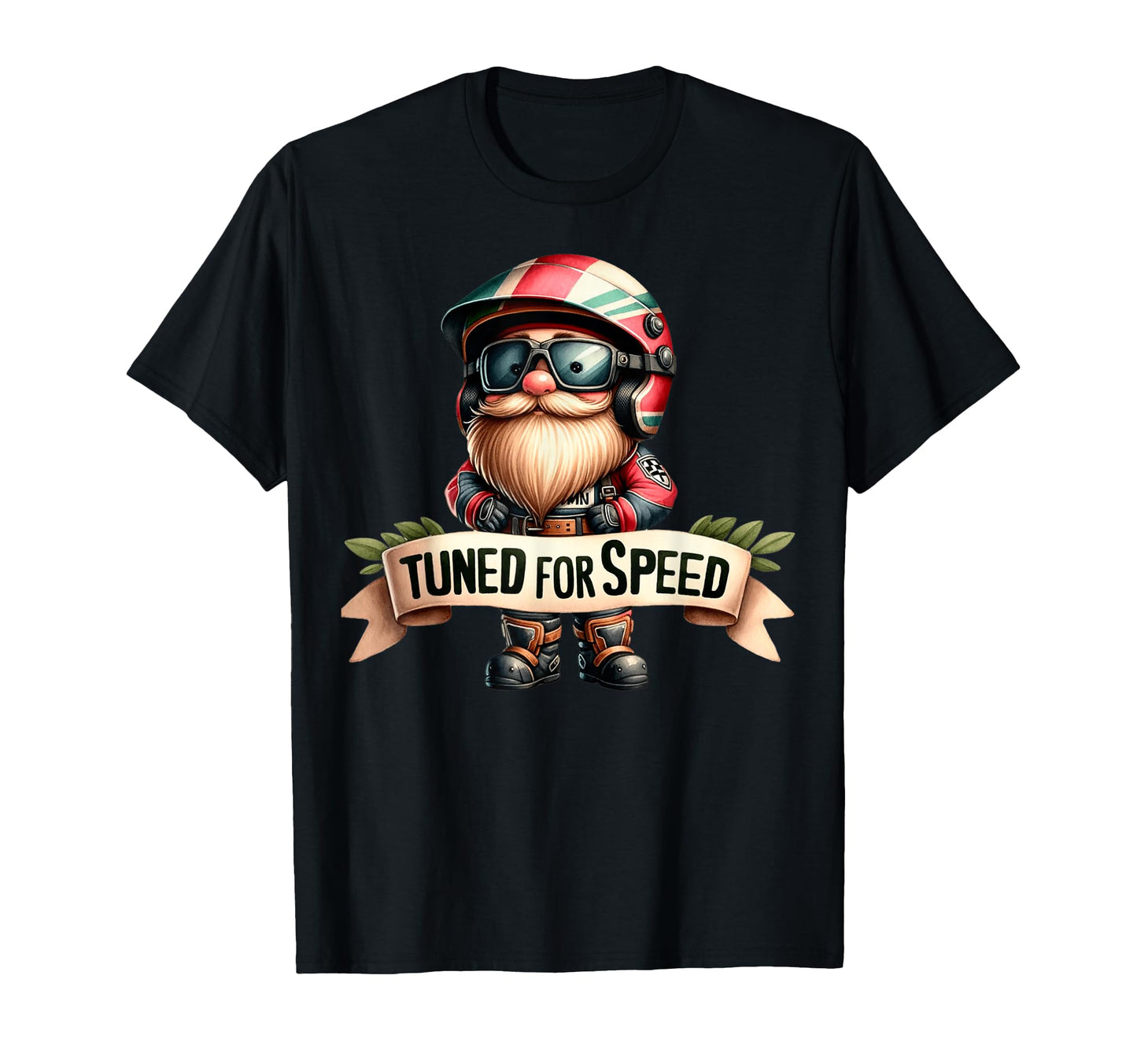 Funny Motocross Dirt Bike Dad Gnome T-Shirt - Fun Novelty Design Men Women - T-Shirt, Sweatshirt, Hoodie