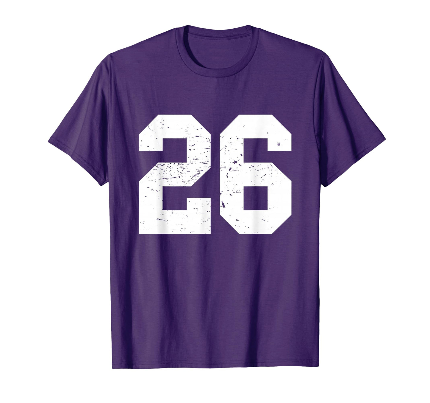 26 Sports Number Fan Player Number 26 T-Shirt - Fun Novelty Design Unisex - T-Shirt, Sweatshirt, Hoodie