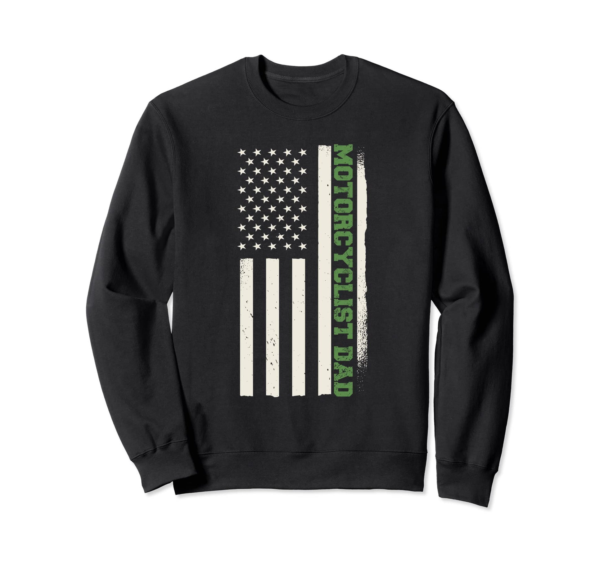 Patriotic Motorcycle Lover Biker Sweatshirt - Custom Art Print Men Women - T-Shirt, Sweatshirt, Hoodie