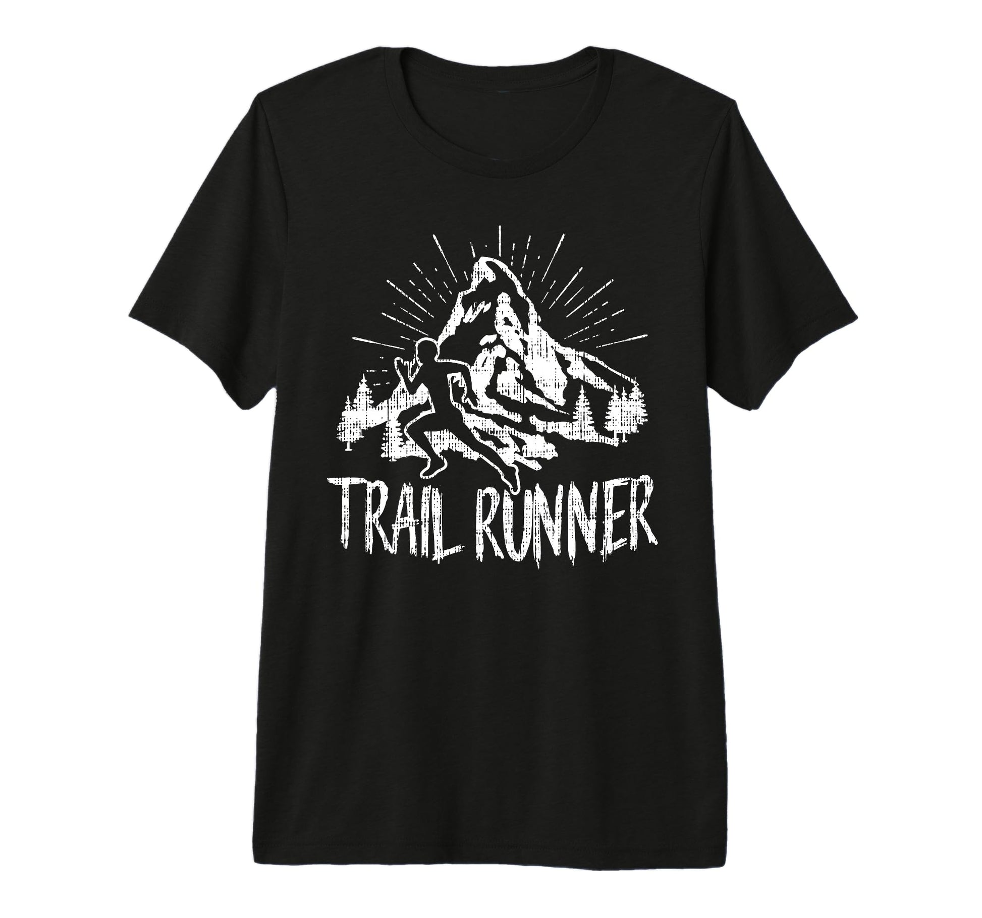 Trail Runner Funny Hiking Run T-Shirt - Casual Everyday Wear Men Women - T-Shirt, Sweatshirt, Hoodie