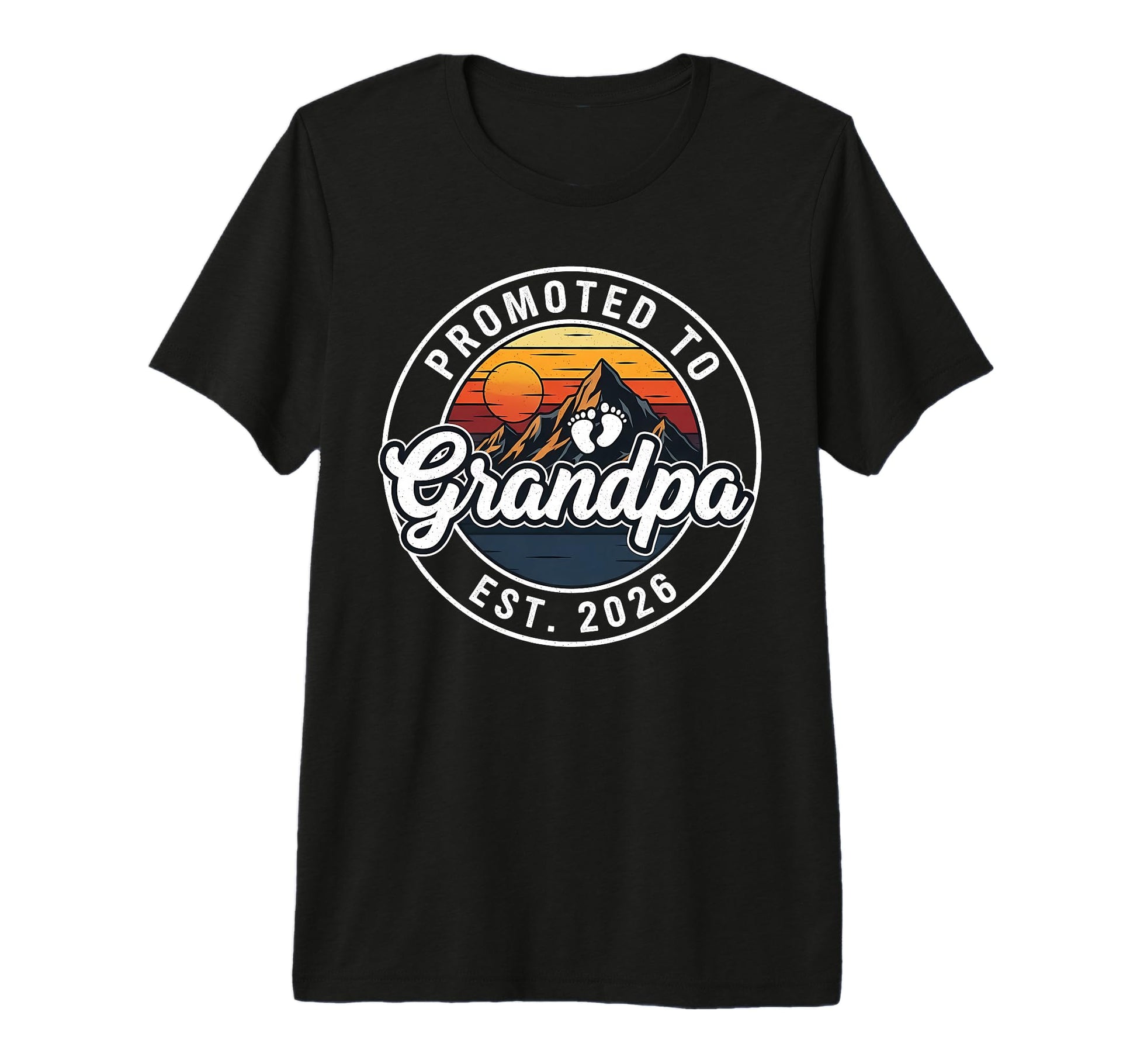 Promoted To Grandpa Est 2026 Soon To Be T-Shirt - Novelty Apparel Unisex - T-Shirt, Sweatshirt, Hoodie