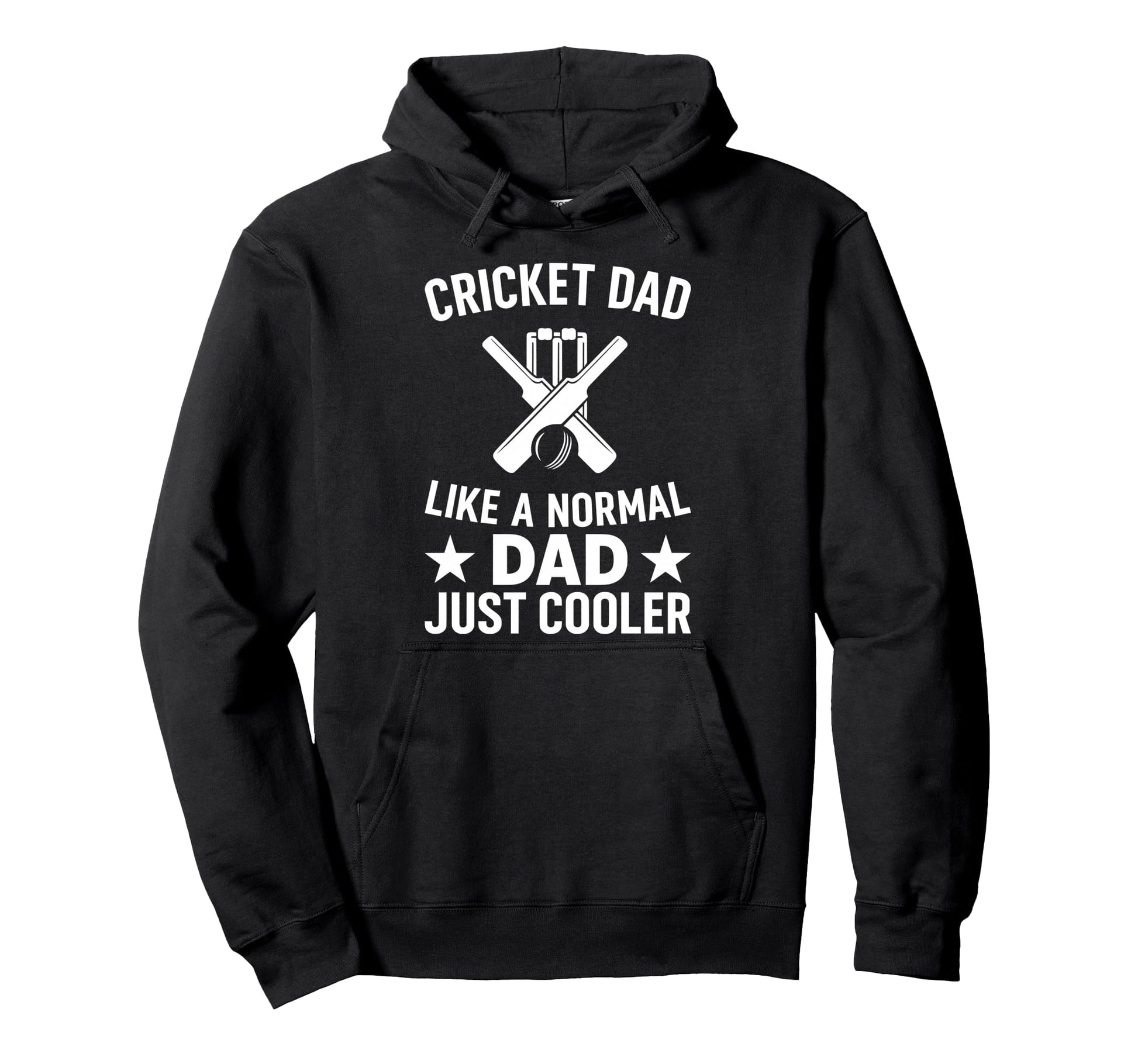 Cricket Dad Like Normal Dad Just Cooler Hoodie - Unique Graphic Unisex - T-Shirt, Sweatshirt, Hoodie