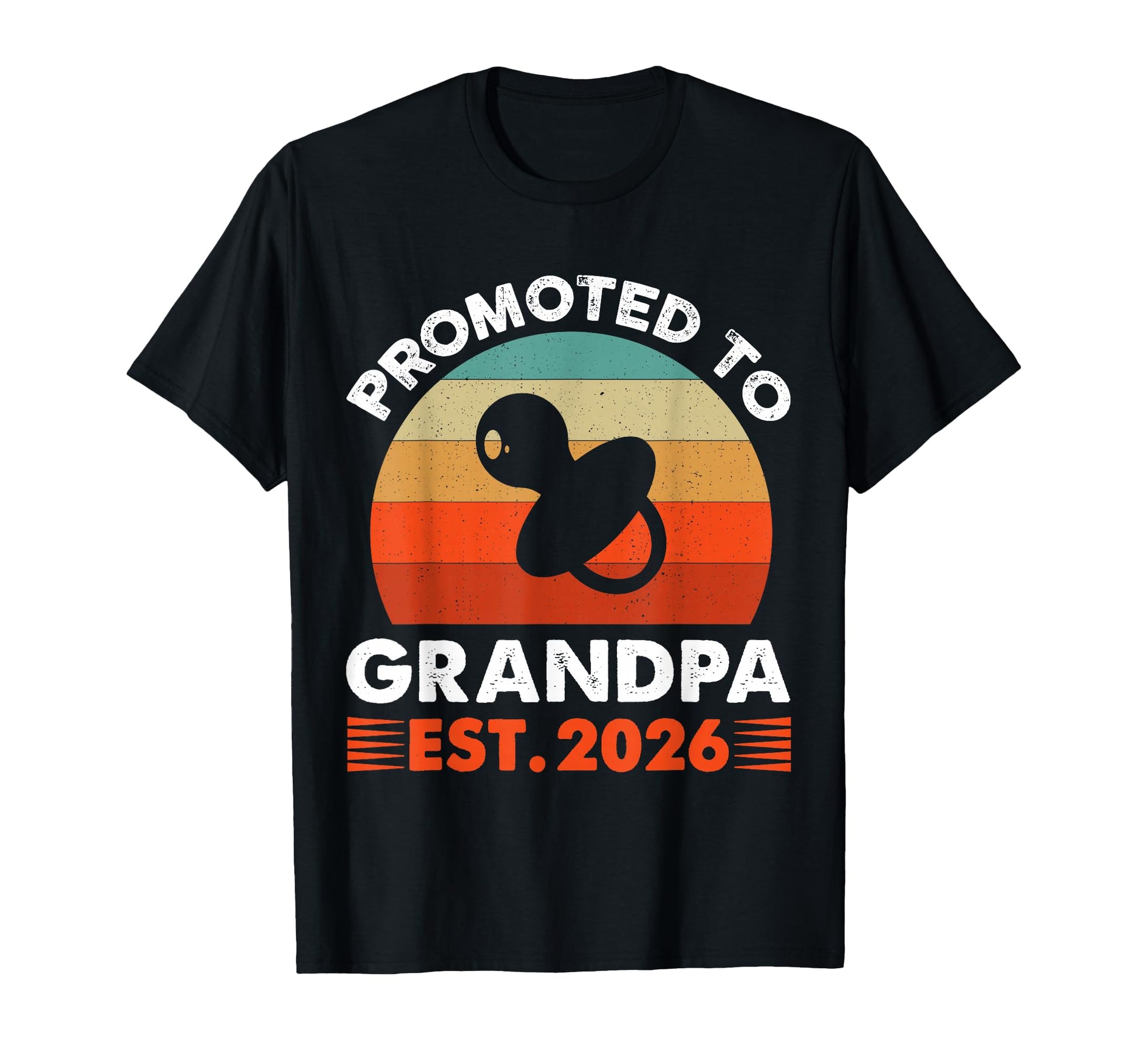 Promoted To Grandpa Est 2026 T-Shirt - Aesthetic Graphic Unisex - T-Shirt, Sweatshirt, Hoodie
