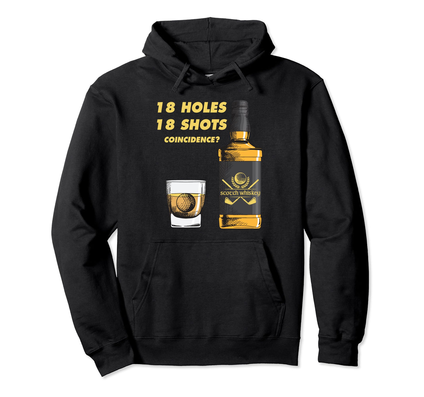 Mens Golf Fathers Day Dad Birthday Hoodie - Novelty Apparel for Adults - T-Shirt, Sweatshirt, Hoodie