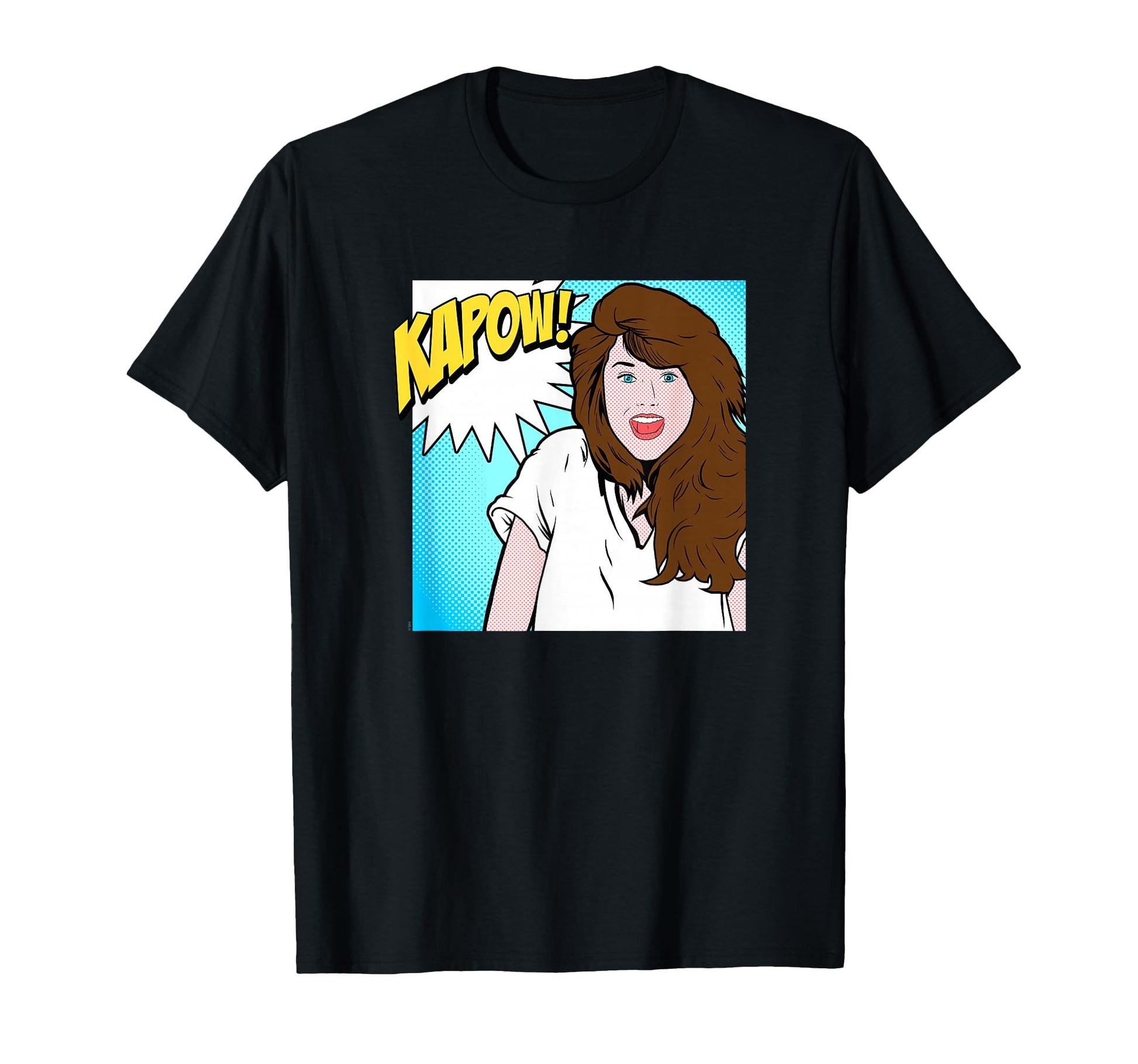 Saved Bell Kapow Pop Art T-Shirt - Aesthetic Graphic for Adults - T-Shirt, Sweatshirt, Hoodie