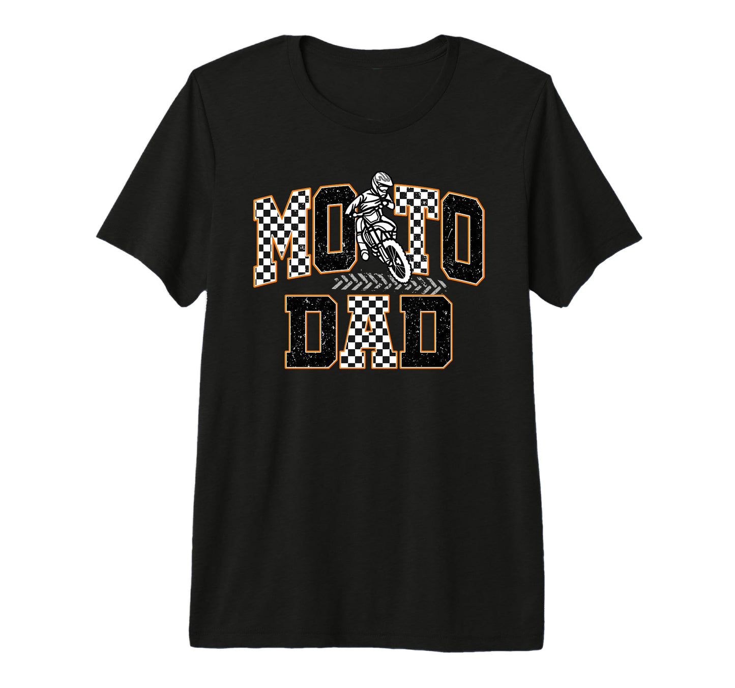 Mens Moto Dad Birthday Dirt Bike Motocross T-Shirt - Trendy Graphic Unisex - T-Shirt, Sweatshirt, Hoodie