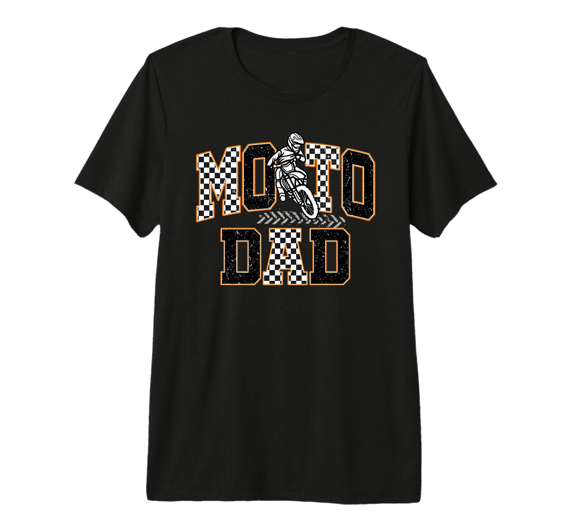 Mens Moto Dad Birthday Dirt Bike Motocross T-Shirt - Trendy Graphic Unisex - T-Shirt, Sweatshirt, Hoodie
