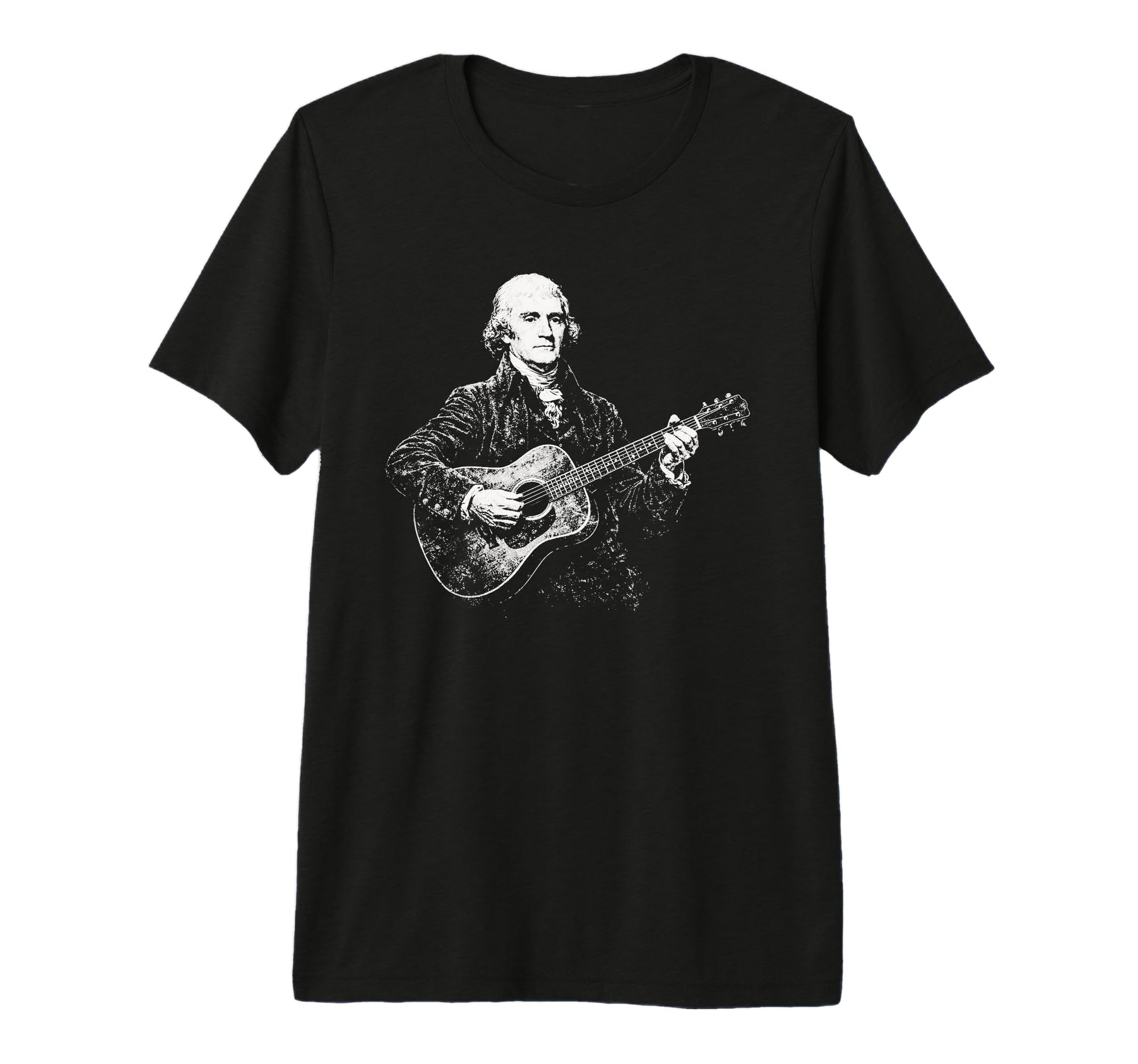 Patriotic 1776 Acoustic Guitar Americana T-Shirt - Streetwear Style Unisex - T-Shirt, Sweatshirt, Hoodie