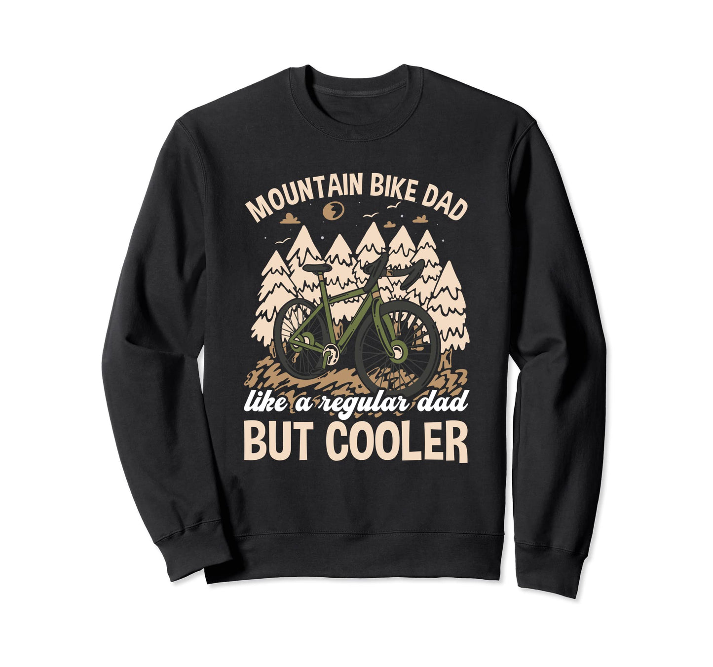 Mountain Biker Downhill Bike Hoodie - Fun Novelty Design for Adults - T-Shirt, Sweatshirt, Hoodie