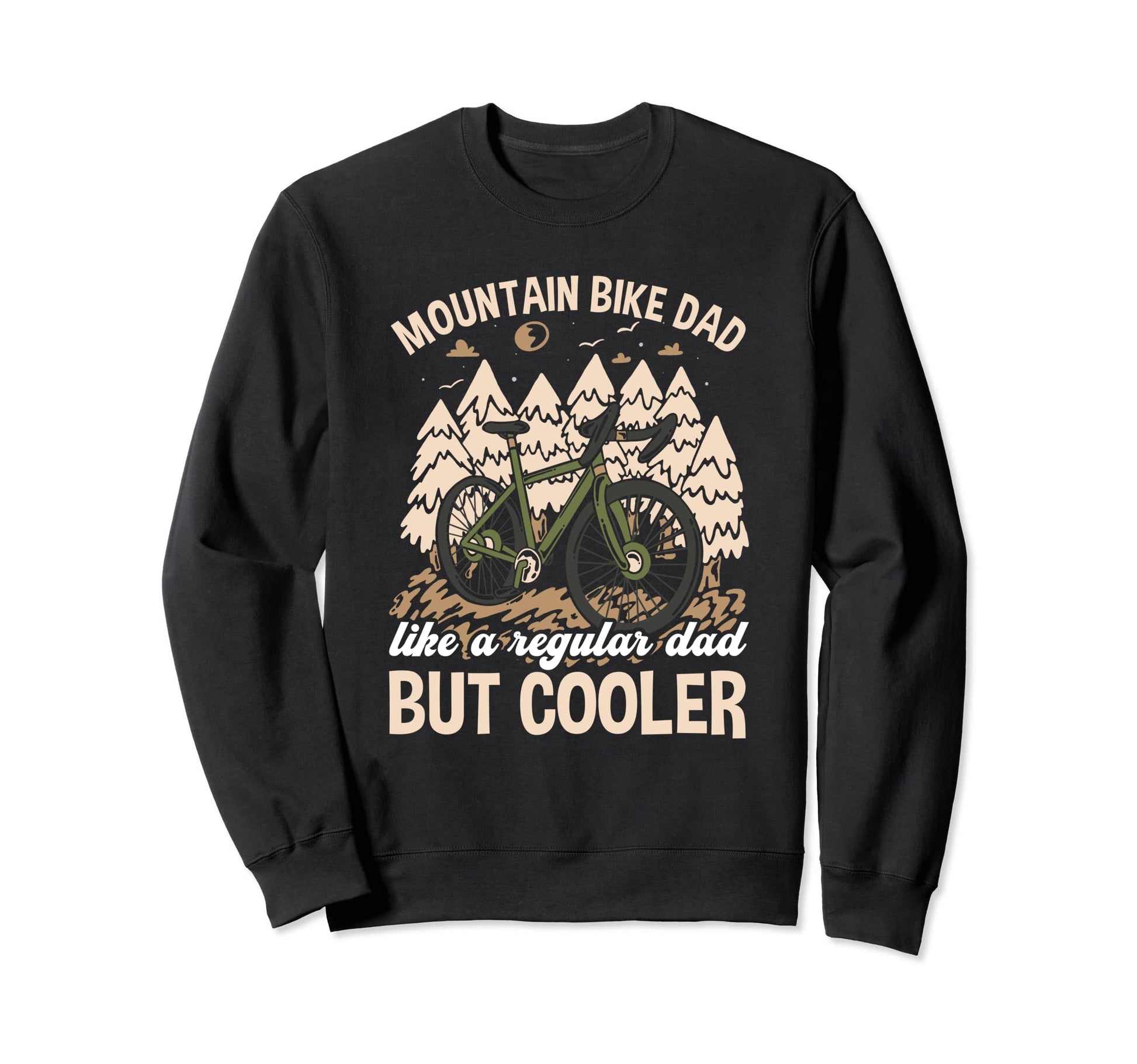 Mountain Biker Downhill Bike Hoodie - Fun Novelty Design for Adults - T-Shirt, Sweatshirt, Hoodie
