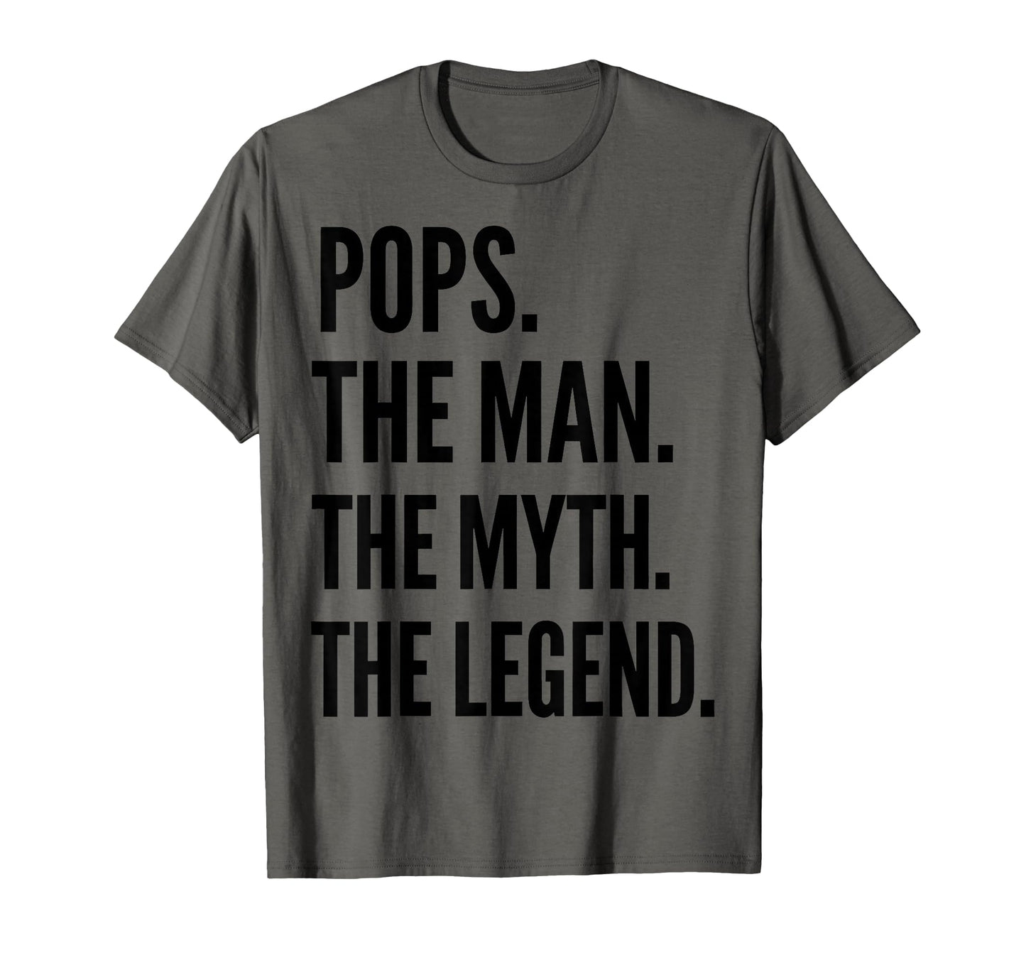 Pops Myth Legend Funny Fathers Day T-Shirt - Aesthetic Graphic Men Women - T-Shirt, Sweatshirt, Hoodie