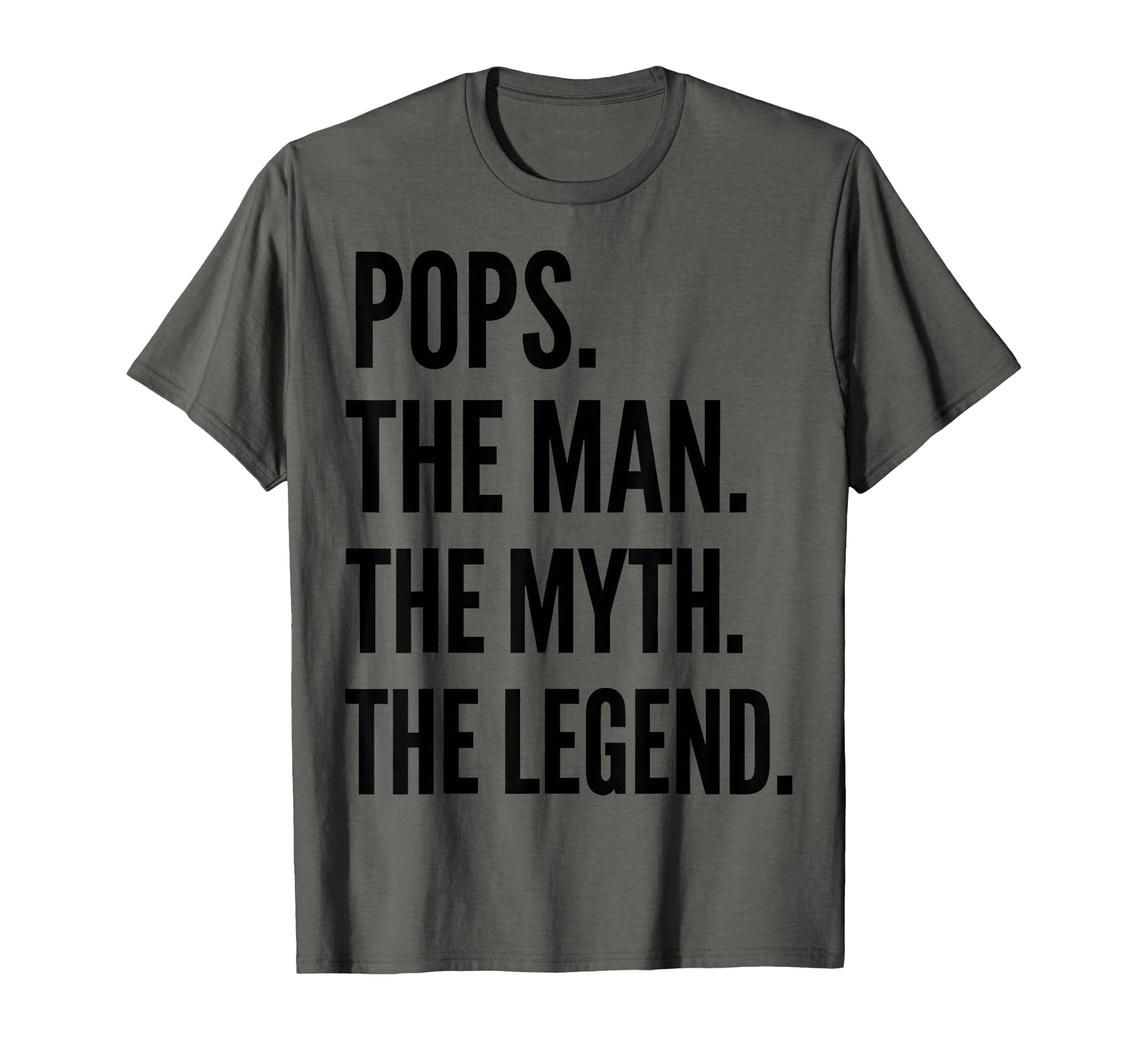 Pops Myth Legend Funny Fathers Day T-Shirt - Aesthetic Graphic Men Women - T-Shirt, Sweatshirt, Hoodie