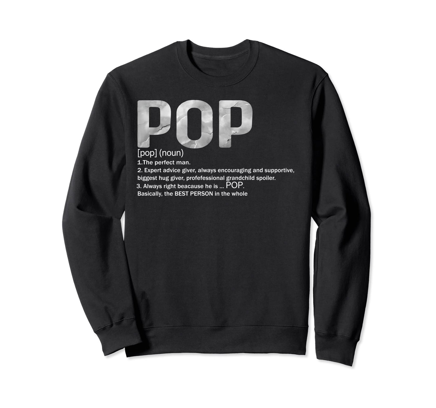 Funny Pop Definition Like Sweatshirt - Fun Novelty Design for Adults - T-Shirt, Sweatshirt, Hoodie