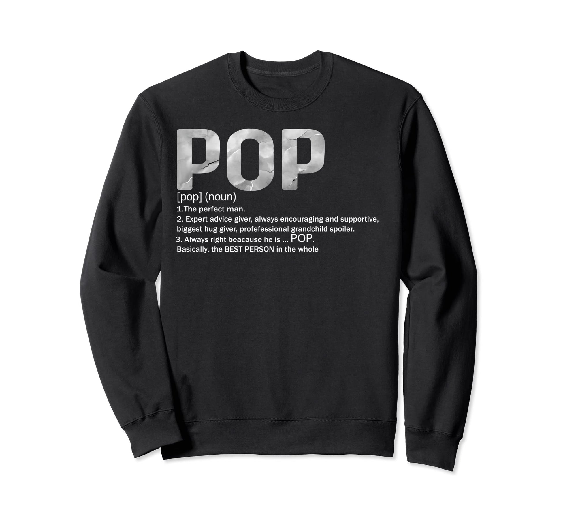 Funny Pop Definition Like Sweatshirt - Fun Novelty Design for Adults - T-Shirt, Sweatshirt, Hoodie
