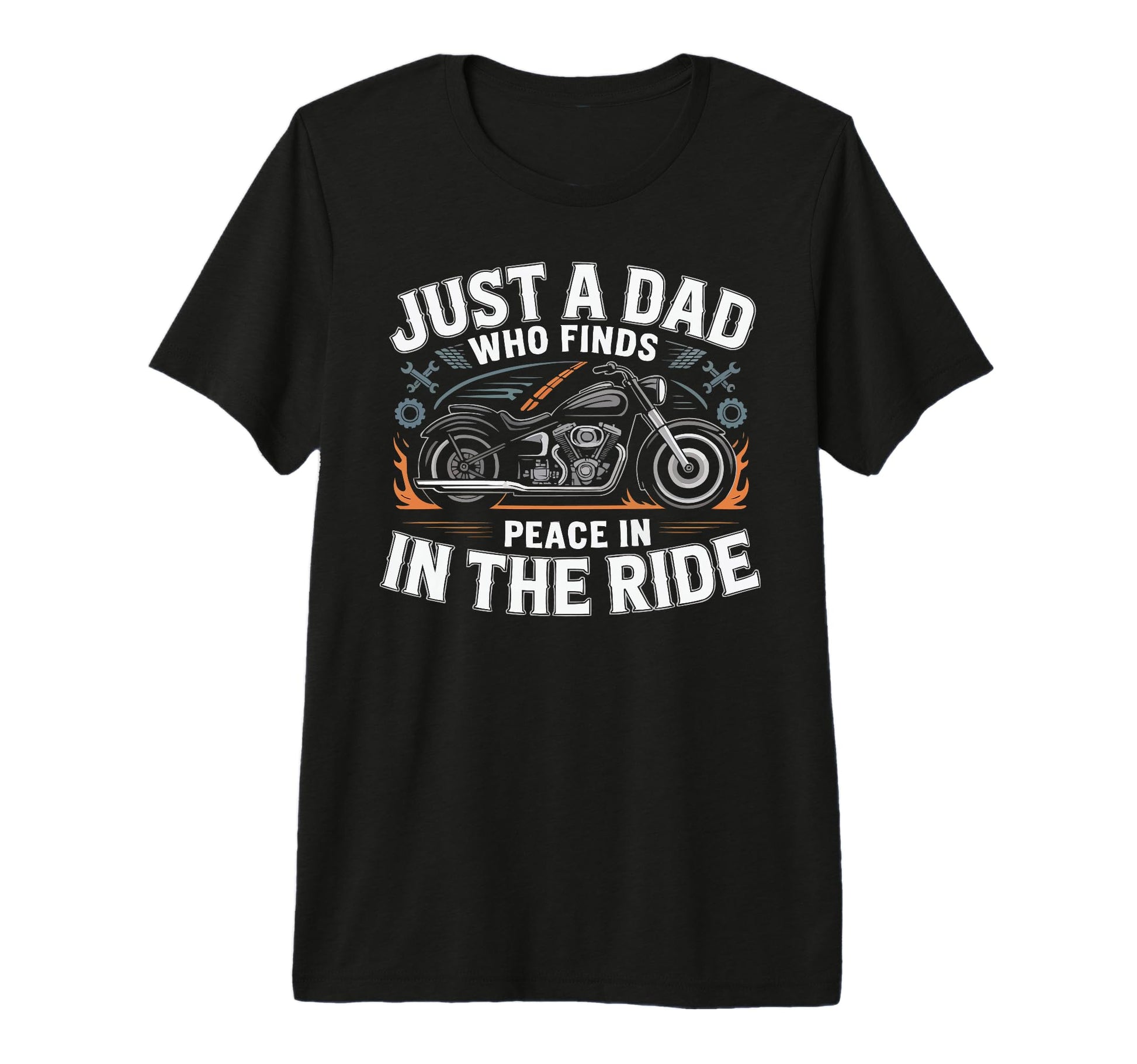 Mens Motorcycle Dad Motorcyle Rider Daddy T-Shirt - Novelty Apparel Unisex - T-Shirt, Sweatshirt, Hoodie