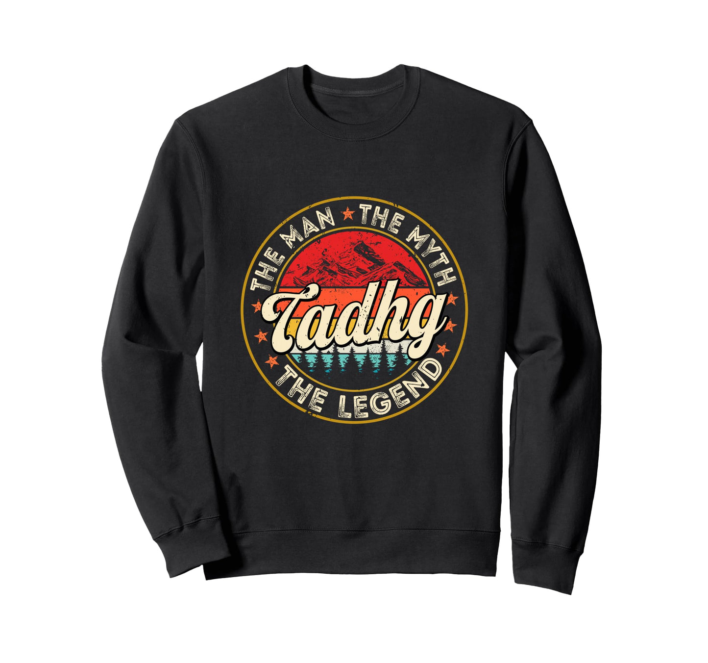 Tadhg Myth Legend Personalized Sweatshirt - Custom Art Print for Adults - T-Shirt, Sweatshirt, Hoodie