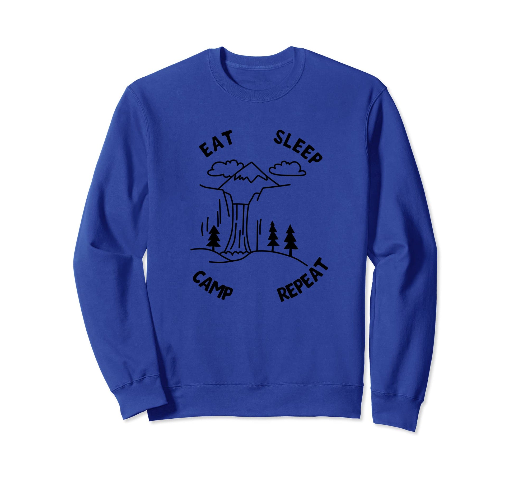 Hinking Adventure Camper Nature Sweatshirt - Trendy Graphic for Adults - T-Shirt, Sweatshirt, Hoodie