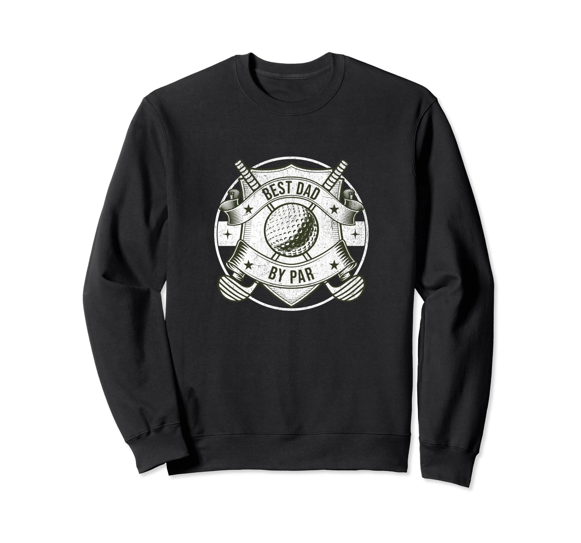 Funny Best Dad Par Golf Fathers Day Sweatshirt - Minimalist Print Unisex - T-Shirt, Sweatshirt, Hoodie