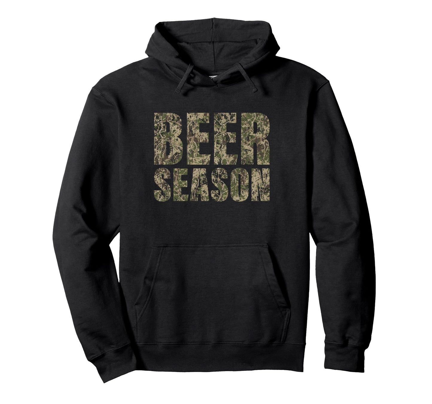 Beer Season 2 Camo Funny Deer Hoodie - Casual Everyday Wear Men Women - T-Shirt, Sweatshirt, Hoodie