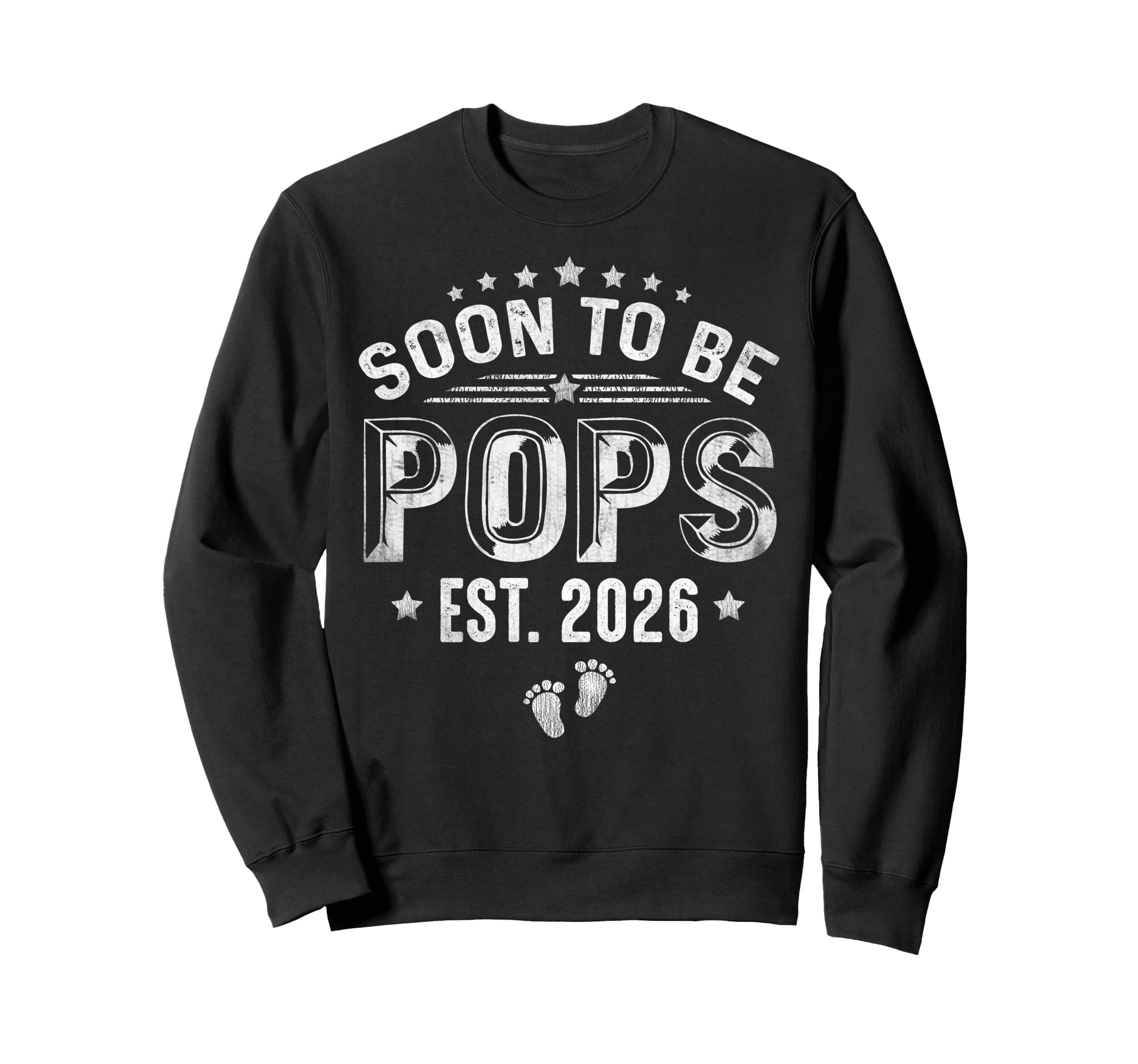 Soon To Be Pops Est 2026 Fathers Sweatshirt - Novelty Apparel Men Women - T-Shirt, Sweatshirt, Hoodie