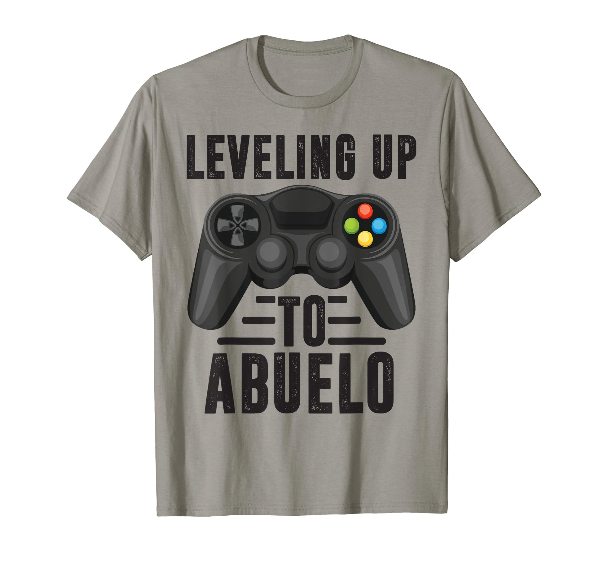 Leveling Up To Abuelo Promoted To T-Shirt - Novelty Apparel for Adults - T-Shirt, Sweatshirt, Hoodie