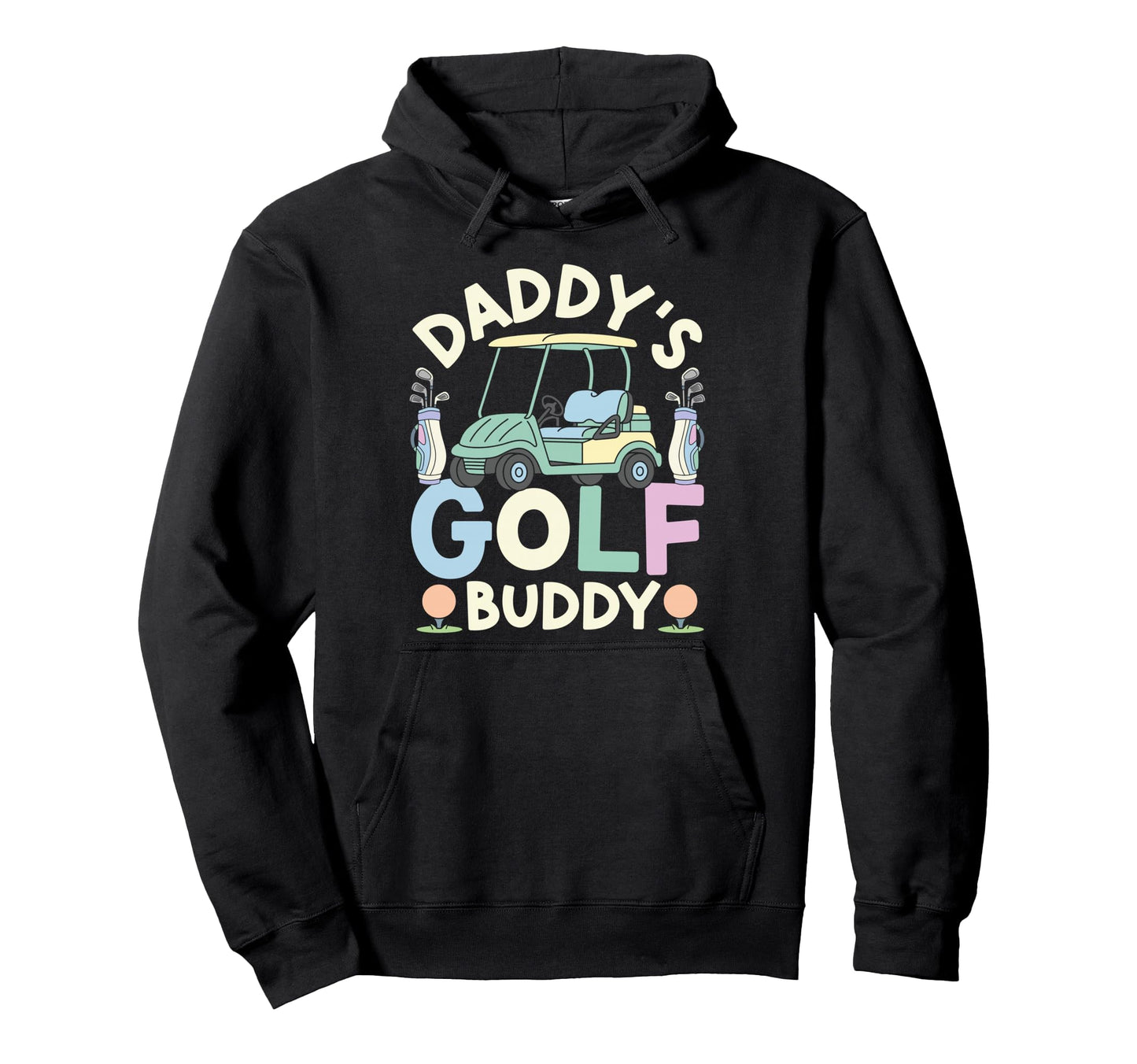 Golf Dad Father Son Daughter Daddys Hoodie - Aesthetic Graphic Men Women - T-Shirt, Sweatshirt, Hoodie