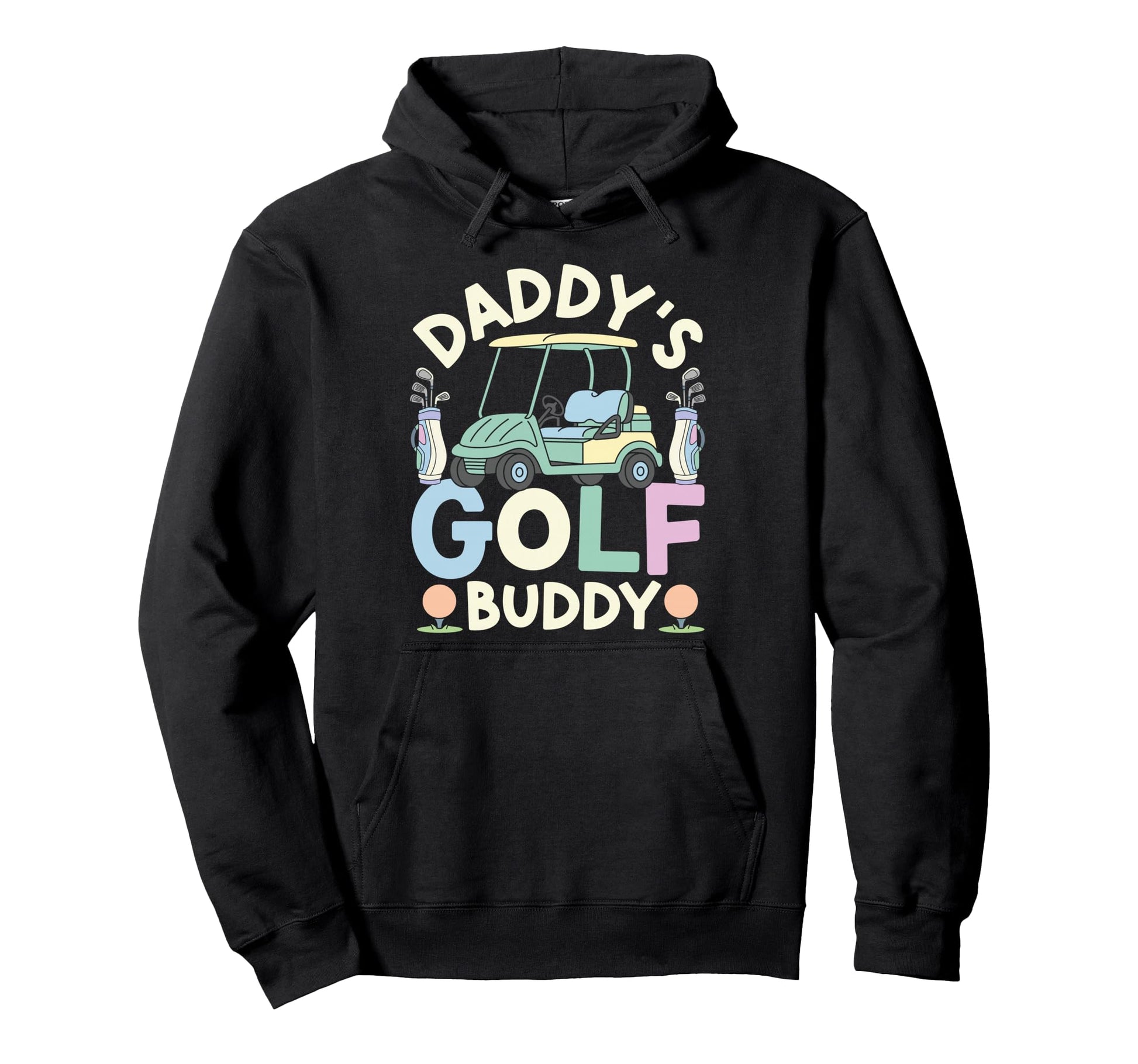 Golf Dad Father Son Daughter Daddys Hoodie - Aesthetic Graphic Men Women - T-Shirt, Sweatshirt, Hoodie