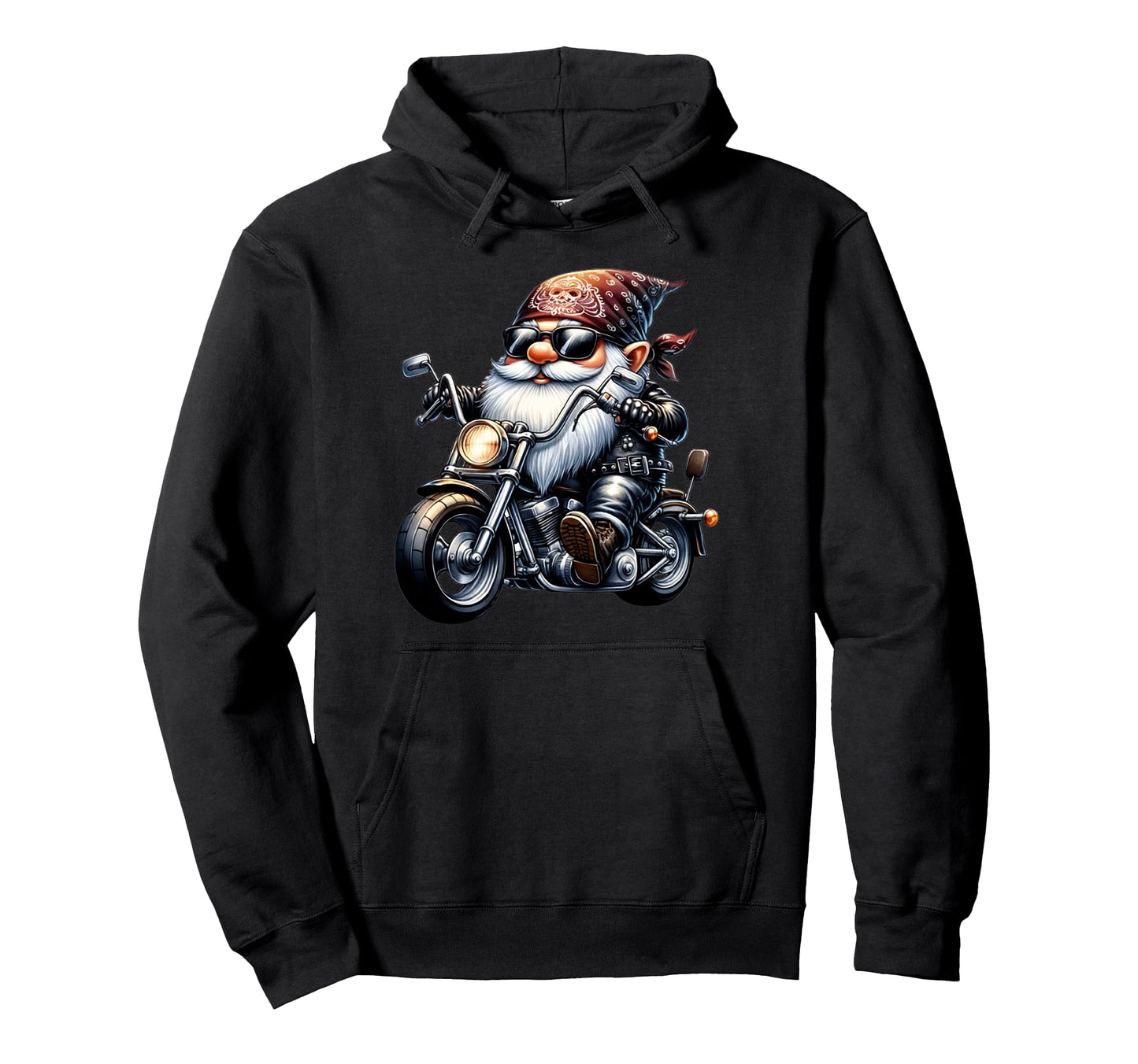 Funny Motorcycle Rider Oldschool Hoodie - Aesthetic Graphic Men Women - T-Shirt, Sweatshirt, Hoodie