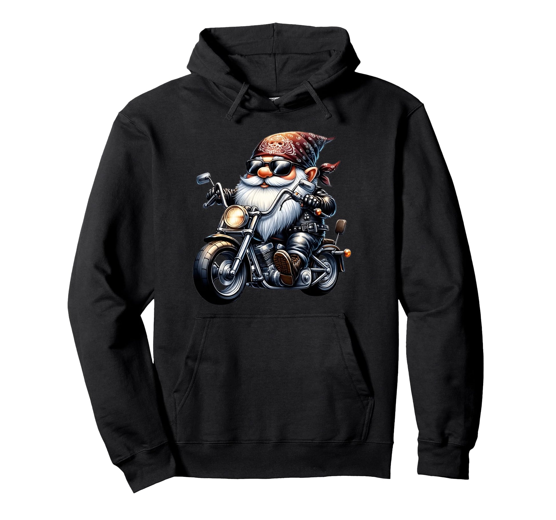 Funny Motorcycle Rider Oldschool Hoodie - Aesthetic Graphic Men Women - T-Shirt, Sweatshirt, Hoodie