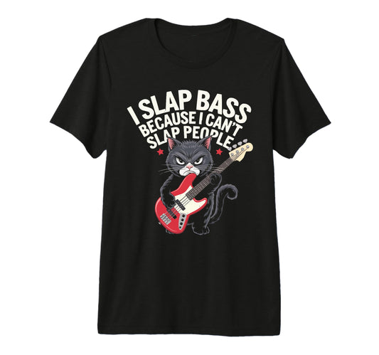 Cat Owner Guitar Player Guitarist Kitty T-Shirt - Trendy Graphic Unisex - T-Shirt, Sweatshirt, Hoodie