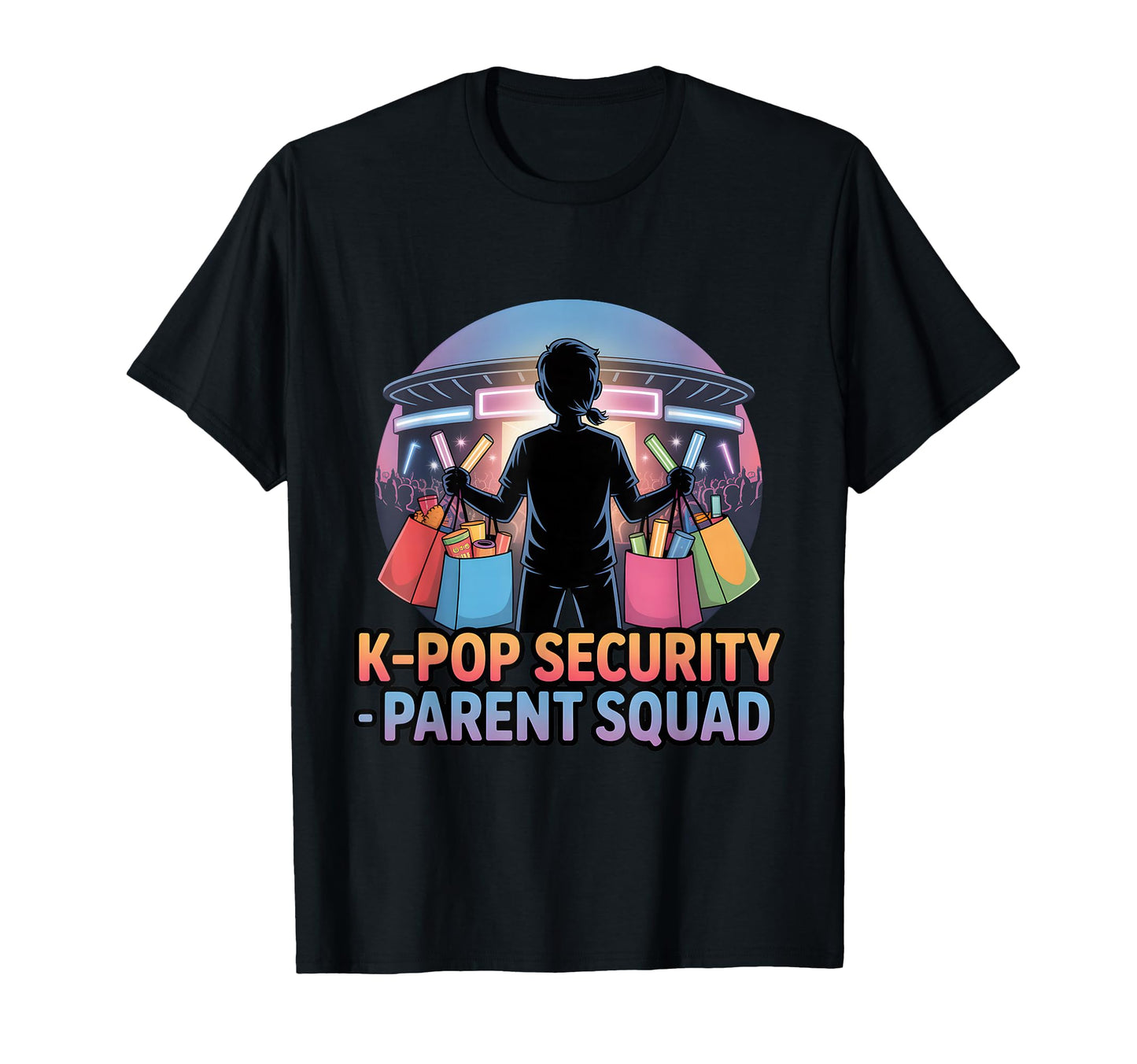 K Pop Security Parent Funny Mom Dad T-Shirt - Streetwear Style Unisex - T-Shirt, Sweatshirt, Hoodie