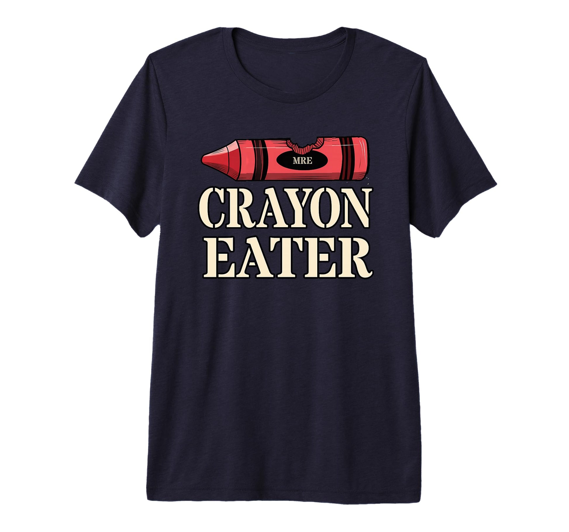 Funny Crayons Eater Grunt Squad T-Shirt - Aesthetic Graphic for Adults - T-Shirt, Sweatshirt, Hoodie