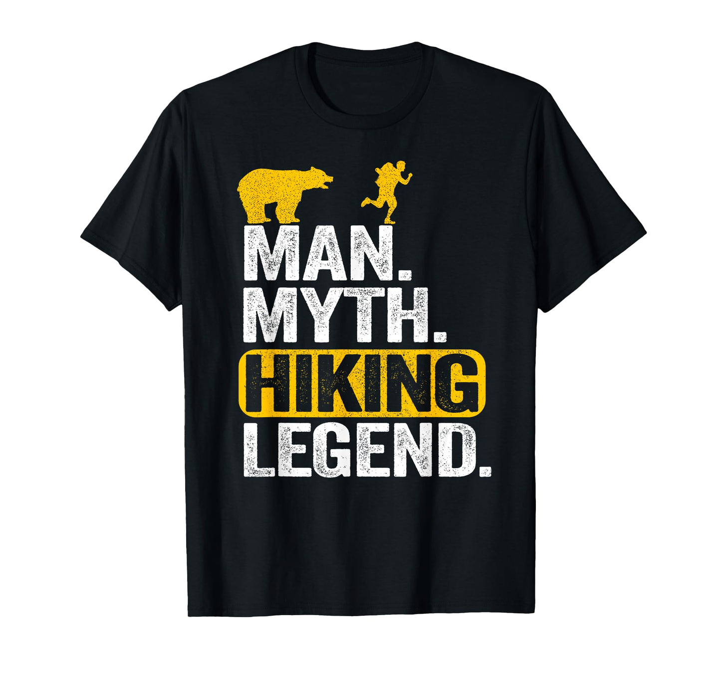 Myth Hiking Legend Hiker Grandpa T-Shirt - Aesthetic Graphic for Adults - T-Shirt, Sweatshirt, Hoodie