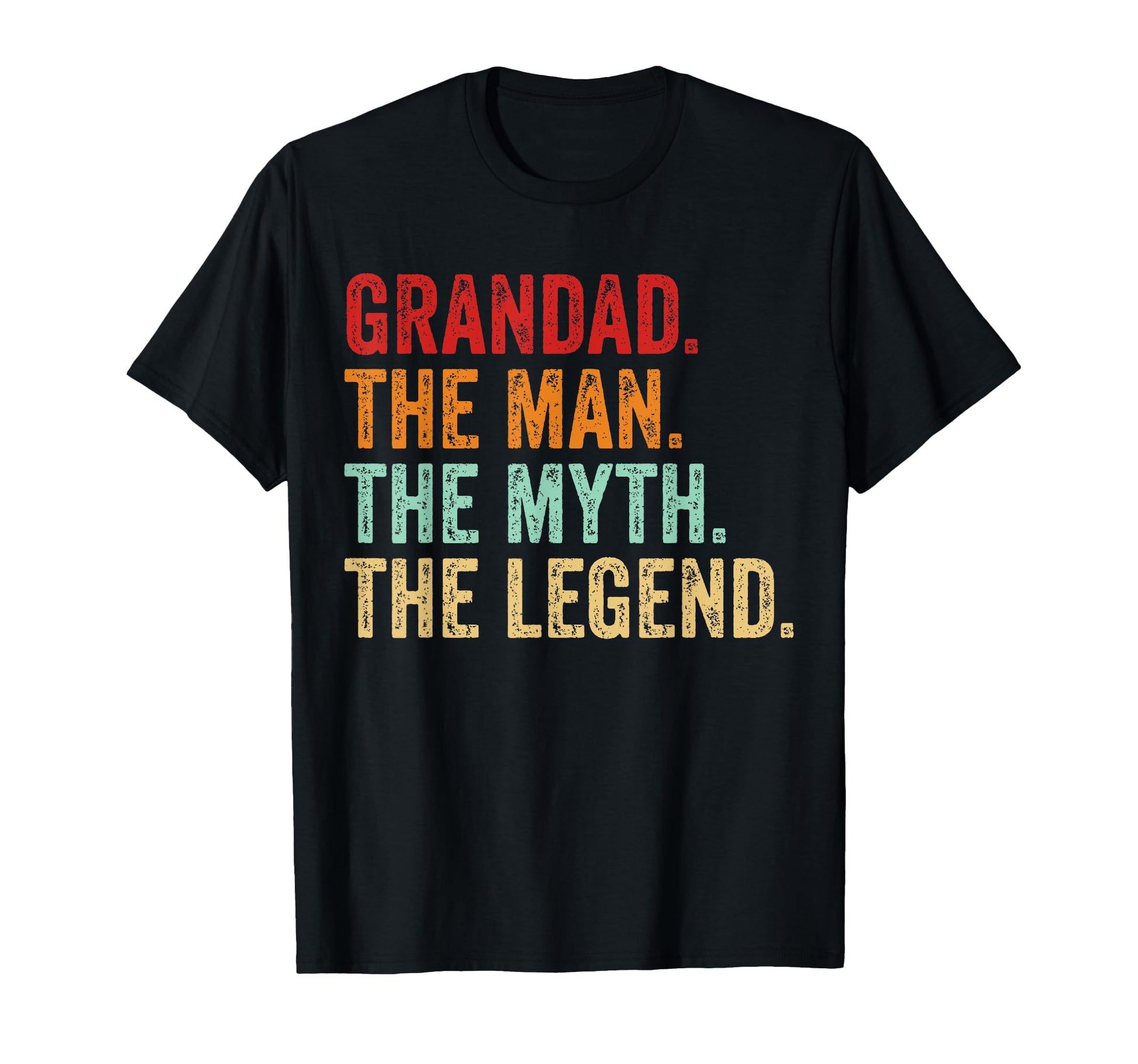 Grandad Myth Legend Dad Grandpa T-Shirt - Fun Novelty Design Unisex - T-Shirt, Sweatshirt, Hoodie