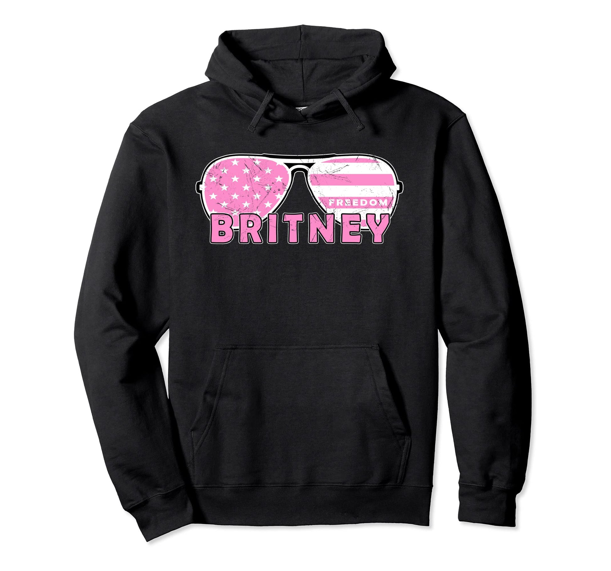 Britney Freedom Sunglasses Fun Pop Hoodie - Trendy Graphic Men Women - T-Shirt, Sweatshirt, Hoodie
