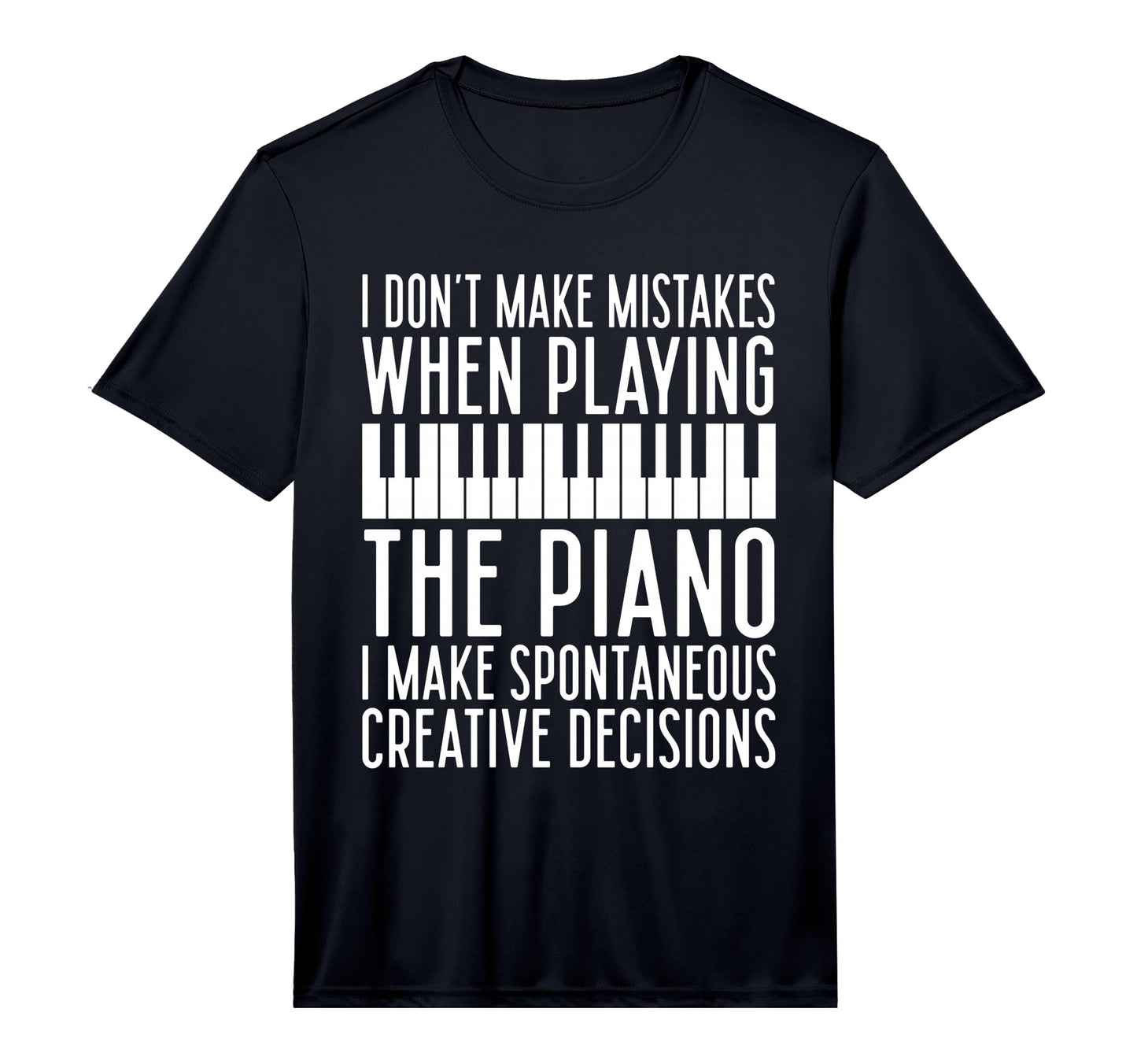Funny Music Piano Pianist Keyboard T-Shirt - Novelty Apparel Men Women - T-Shirt, Sweatshirt, Hoodie