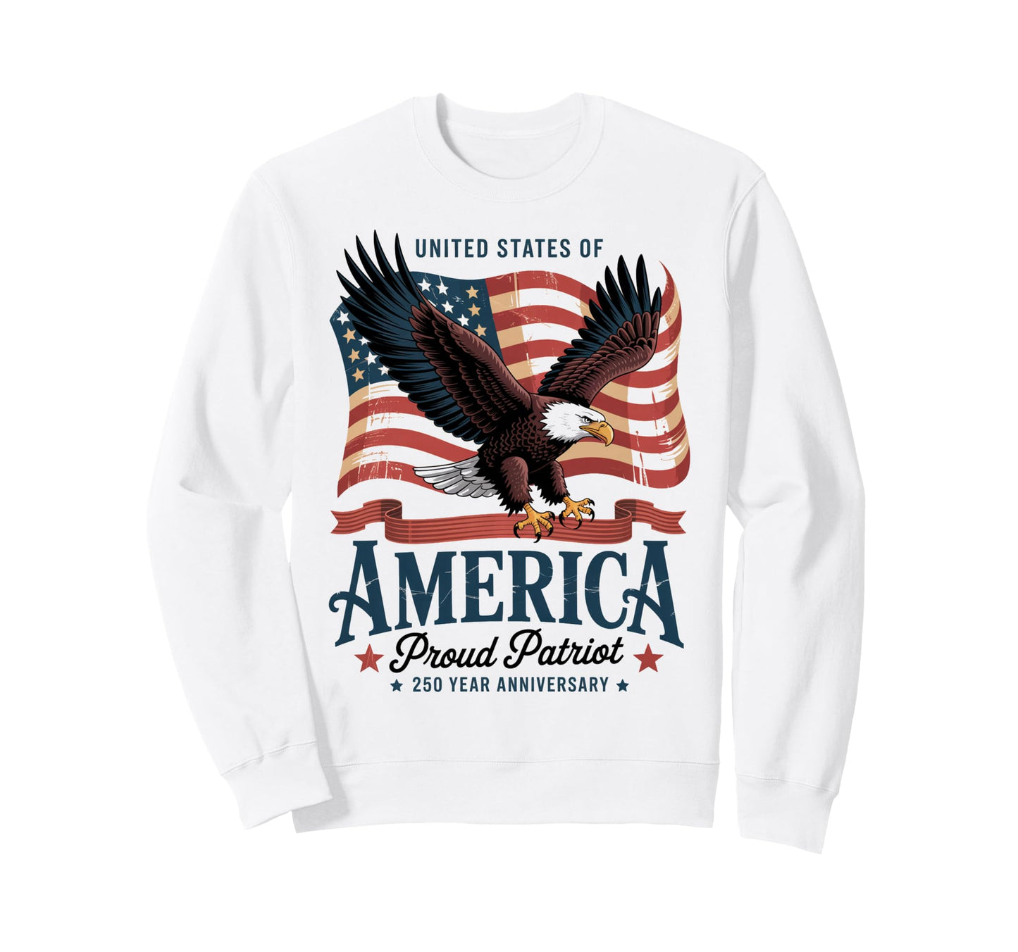 250Th Anniversary America 4Th July Sweatshirt - Custom Art Print Unisex - T-Shirt, Sweatshirt, Hoodie
