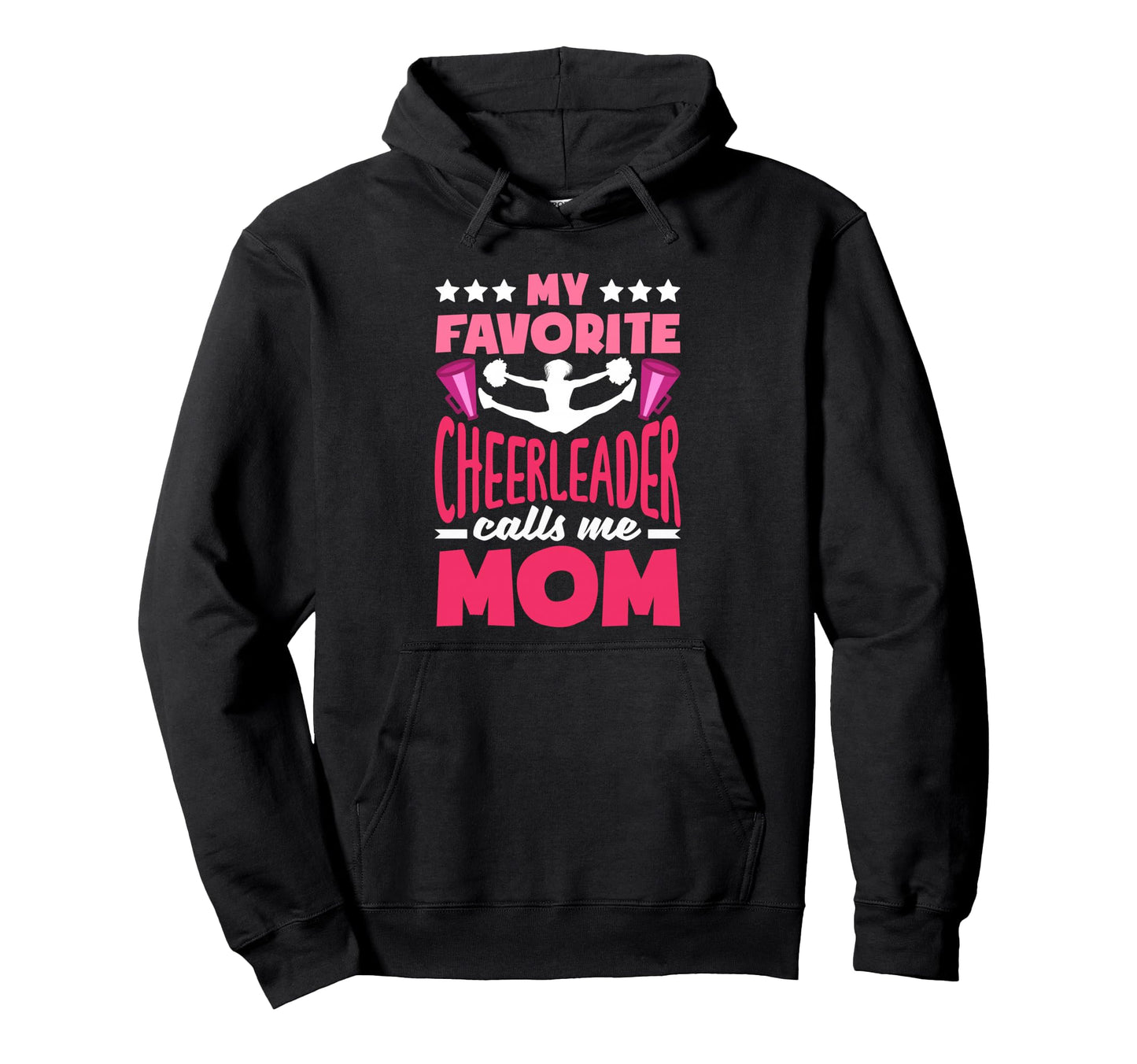 Funny Cheerleading Mother Cheer Mom Hoodie - Novelty Apparel for Adults - T-Shirt, Sweatshirt, Hoodie