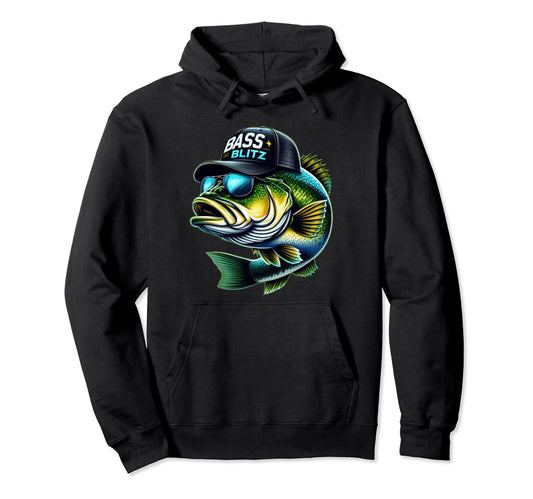 Bass Fish Dad Trucker Hat Fishing Hoodie - Unique Graphic Men Women - T-Shirt, Sweatshirt, Hoodie