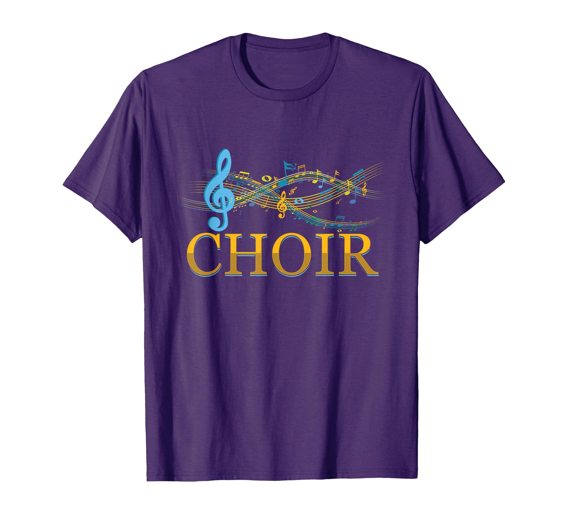 Choir Singing Sheet Music Musician T-Shirt - Custom Art Print for Adults - T-Shirt, Sweatshirt, Hoodie