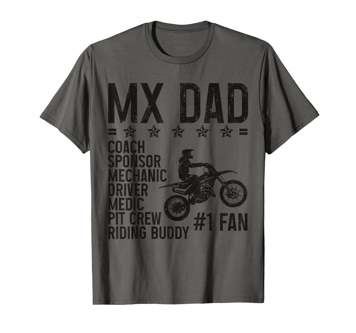Motocross Dad Dirt Bike Mx Enduro T-Shirt - Graphic Print Unisex - T-Shirt, Sweatshirt, Hoodie