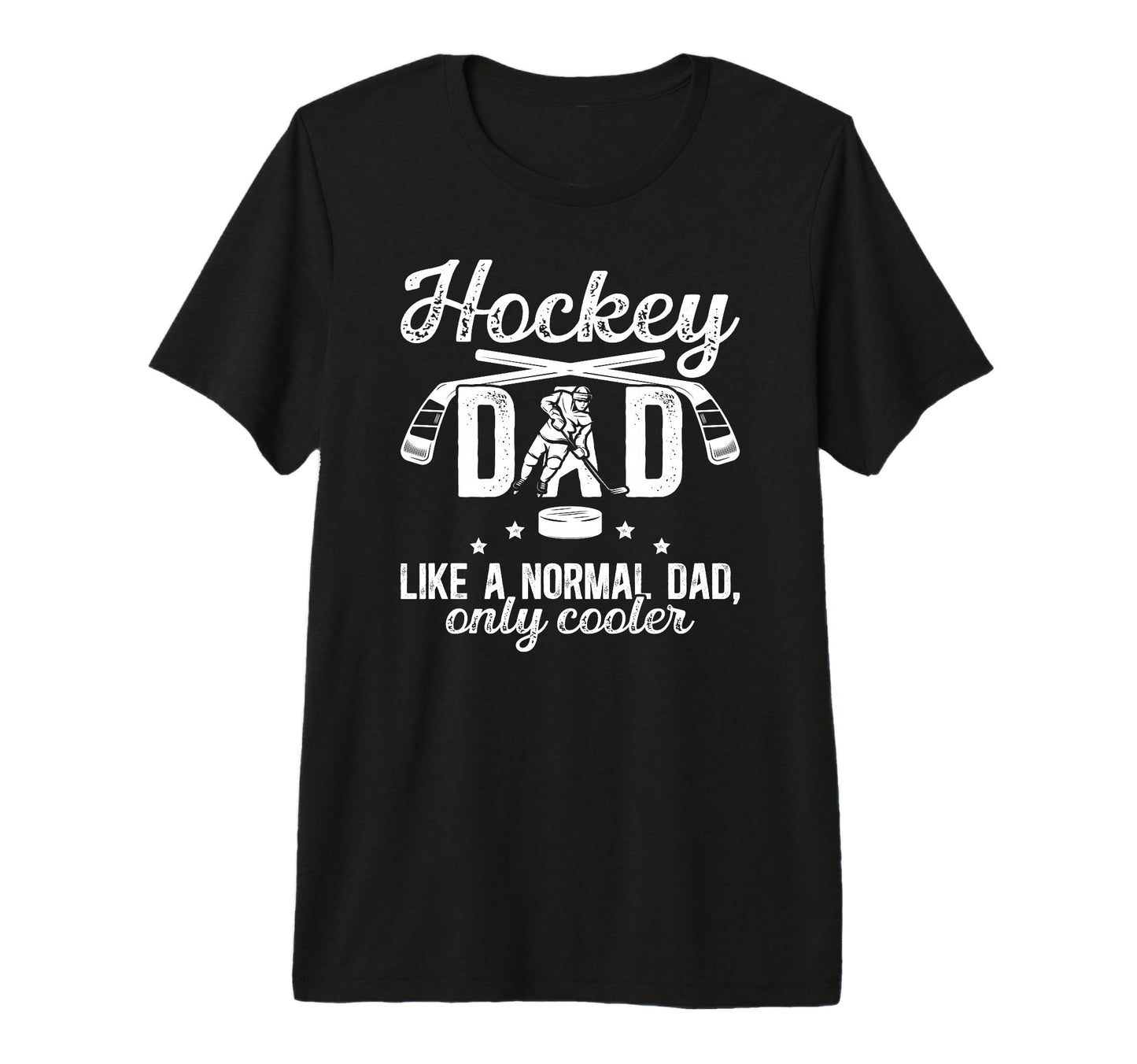 Mens Hockey Dad Definition Ice Hockey T-Shirt - Unique Graphic for Adults - T-Shirt, Sweatshirt, Hoodie