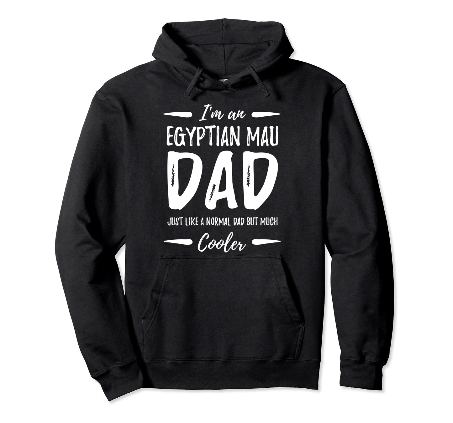 Egyptian Mau Cat Dad Funny Cat Lover Hoodie - Aesthetic Graphic Men Women - T-Shirt, Sweatshirt, Hoodie