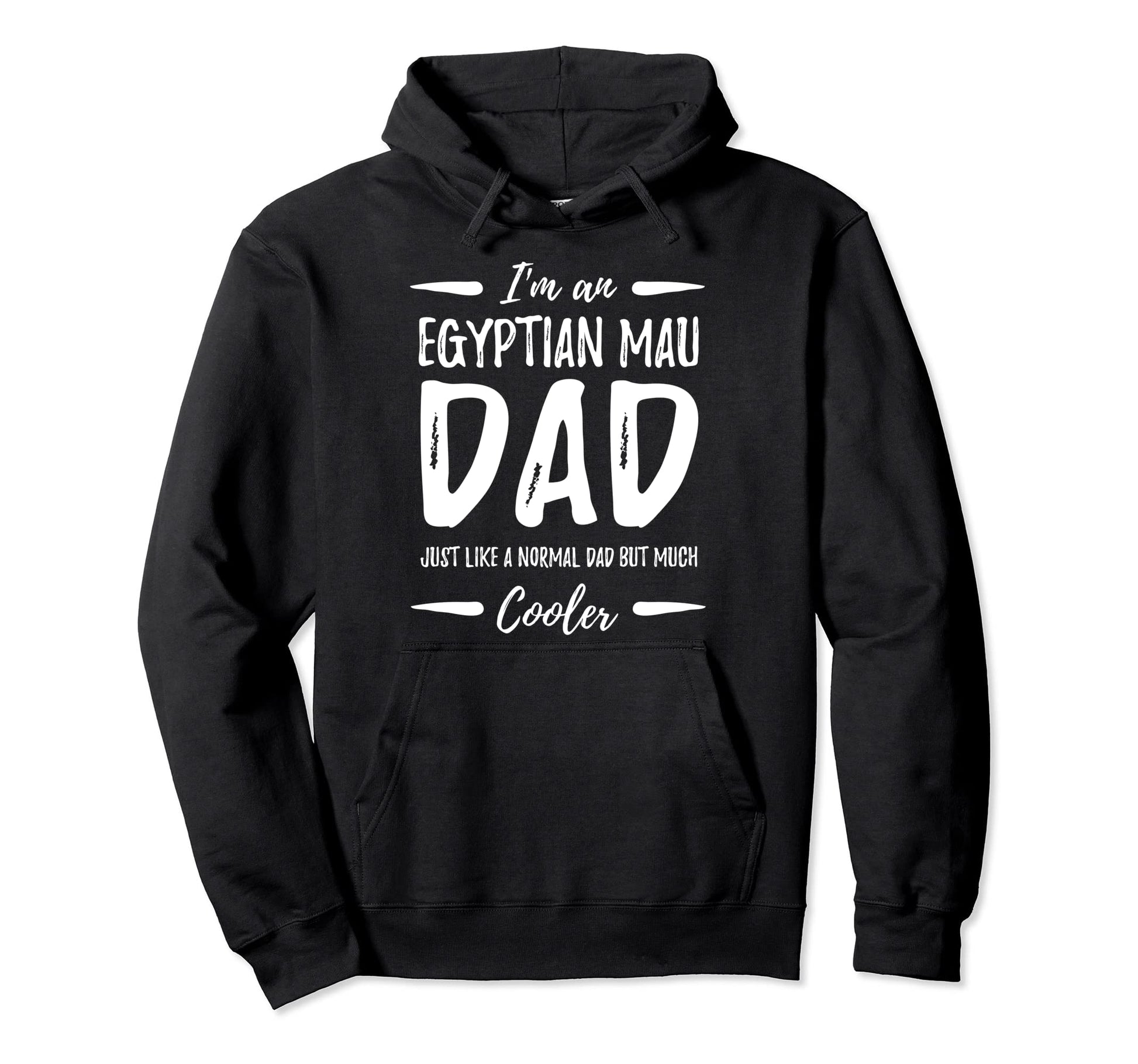 Egyptian Mau Cat Dad Funny Cat Lover Hoodie - Aesthetic Graphic Men Women - T-Shirt, Sweatshirt, Hoodie