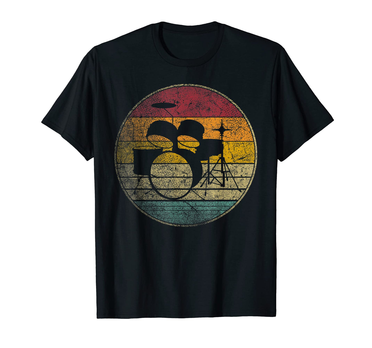 Drummer Drums Music Musician 70S 80S T-Shirt - Trendy Graphic Men Women - T-Shirt, Sweatshirt, Hoodie