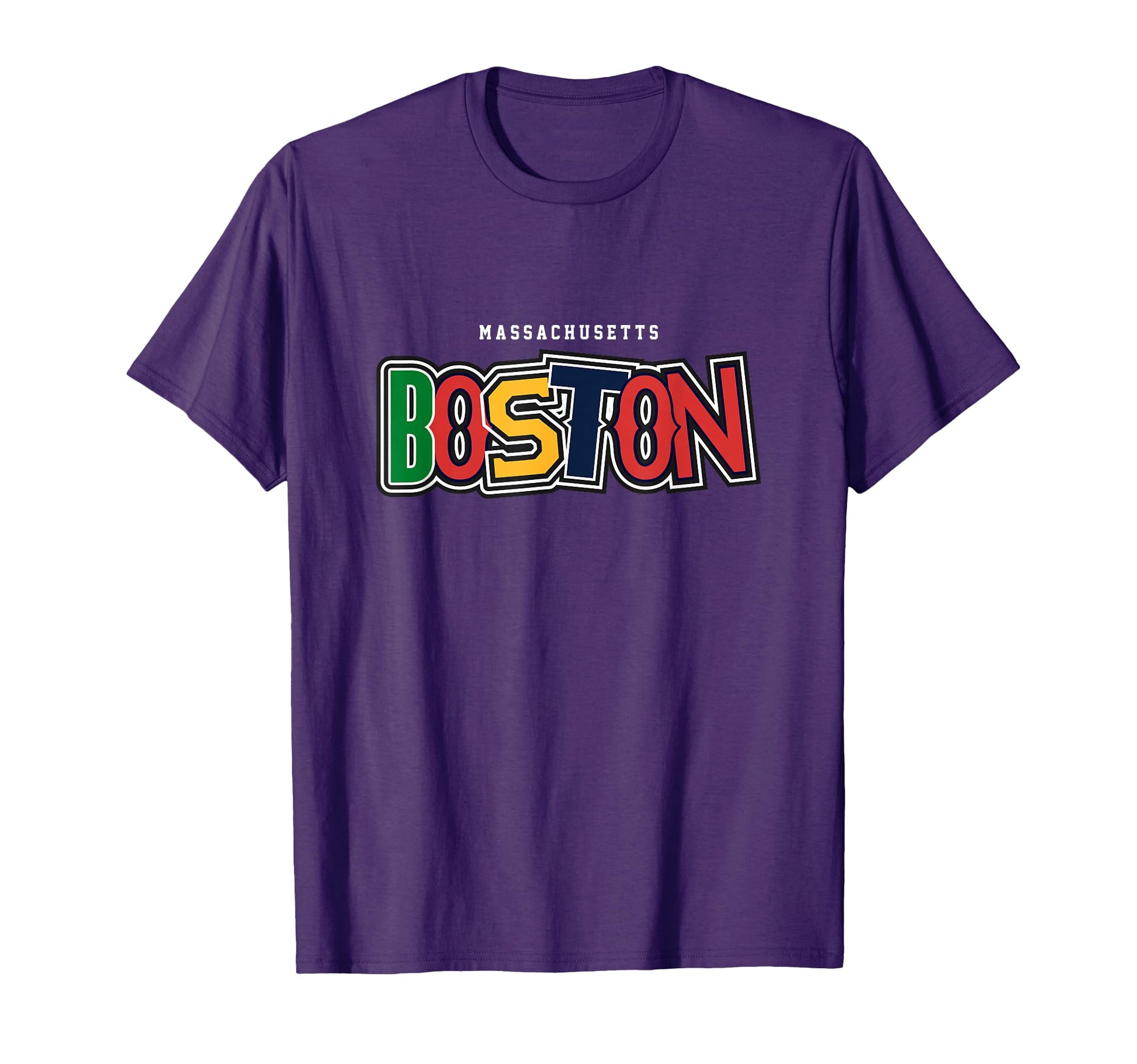 Boston Massachusetts Travel Souvenir T-Shirt - Unique Graphic for Adults - T-Shirt, Sweatshirt, Hoodie