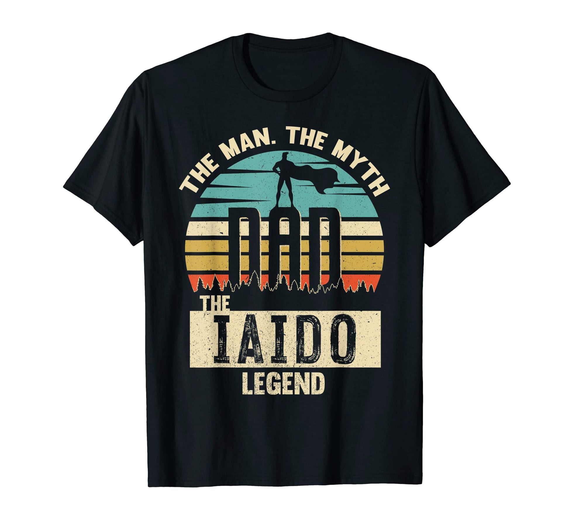 Myth Legend Dad Iaido T-Shirt - Minimalist Print for Adults - T-Shirt, Sweatshirt, Hoodie
